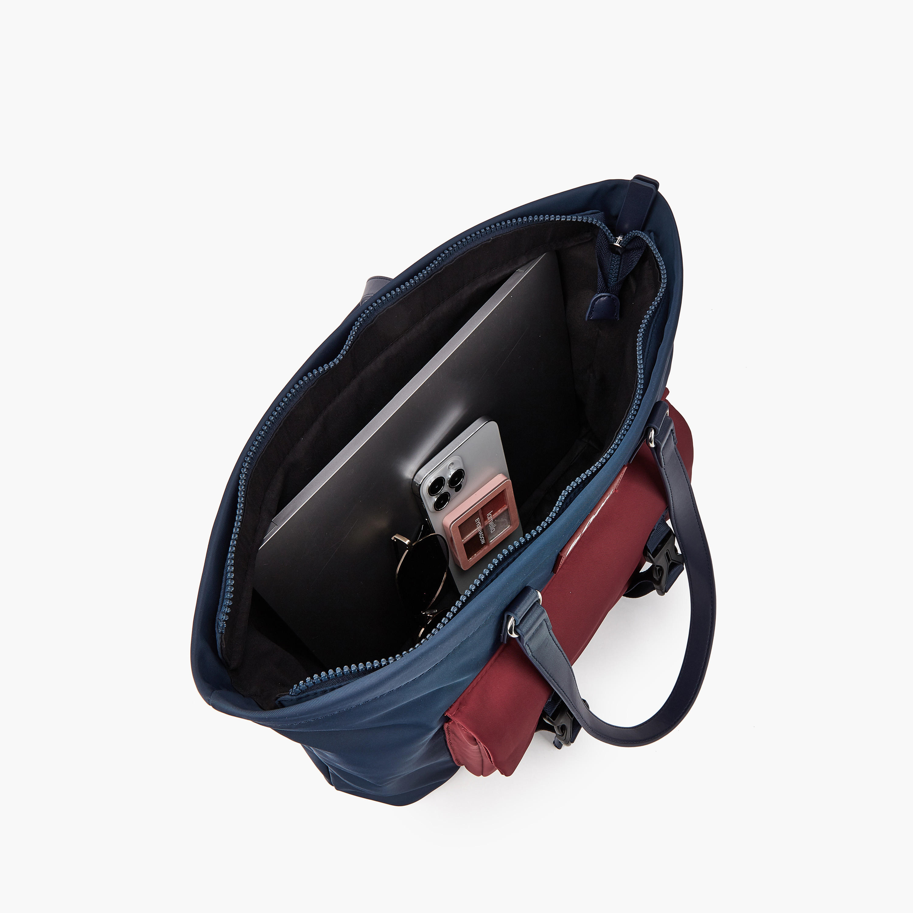 Lee Cooper Colourblock Tote Bag with Handles-women-bagsandwallets-handbags-image-7