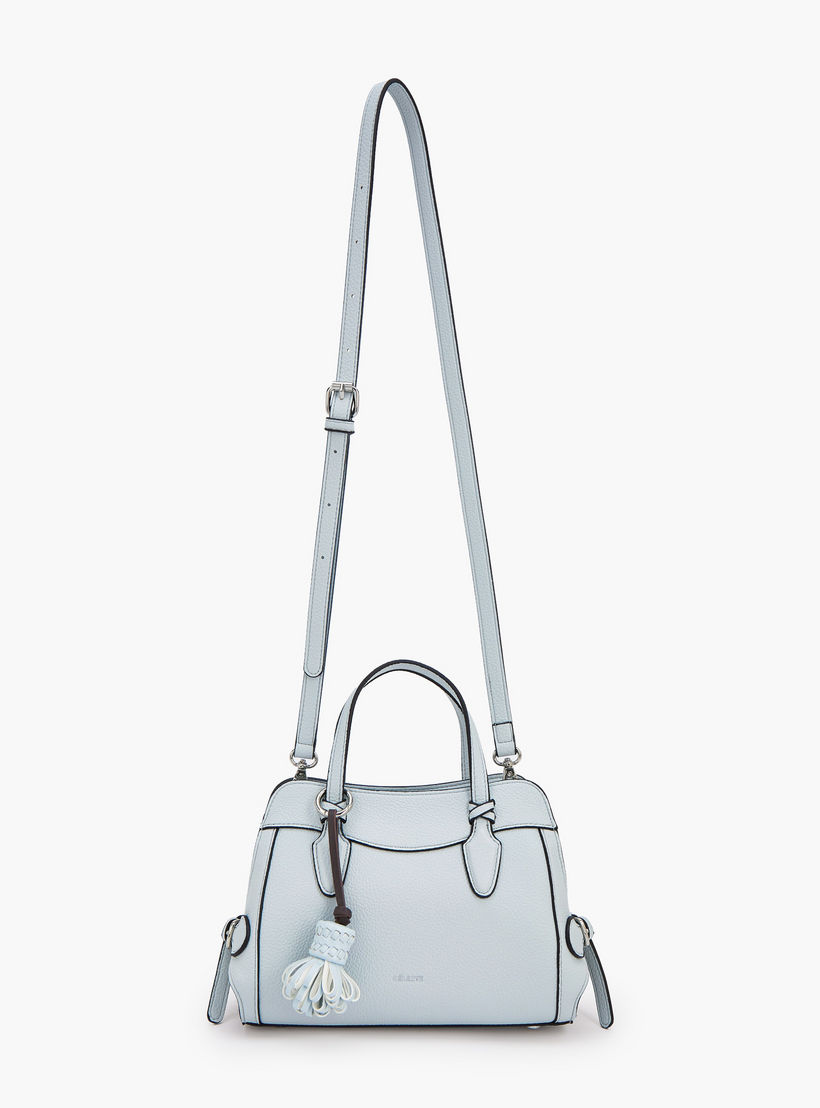Celeste Textured Crossbody Bag with Tassel Detail-women-bagsandwallets-handbags-image-2