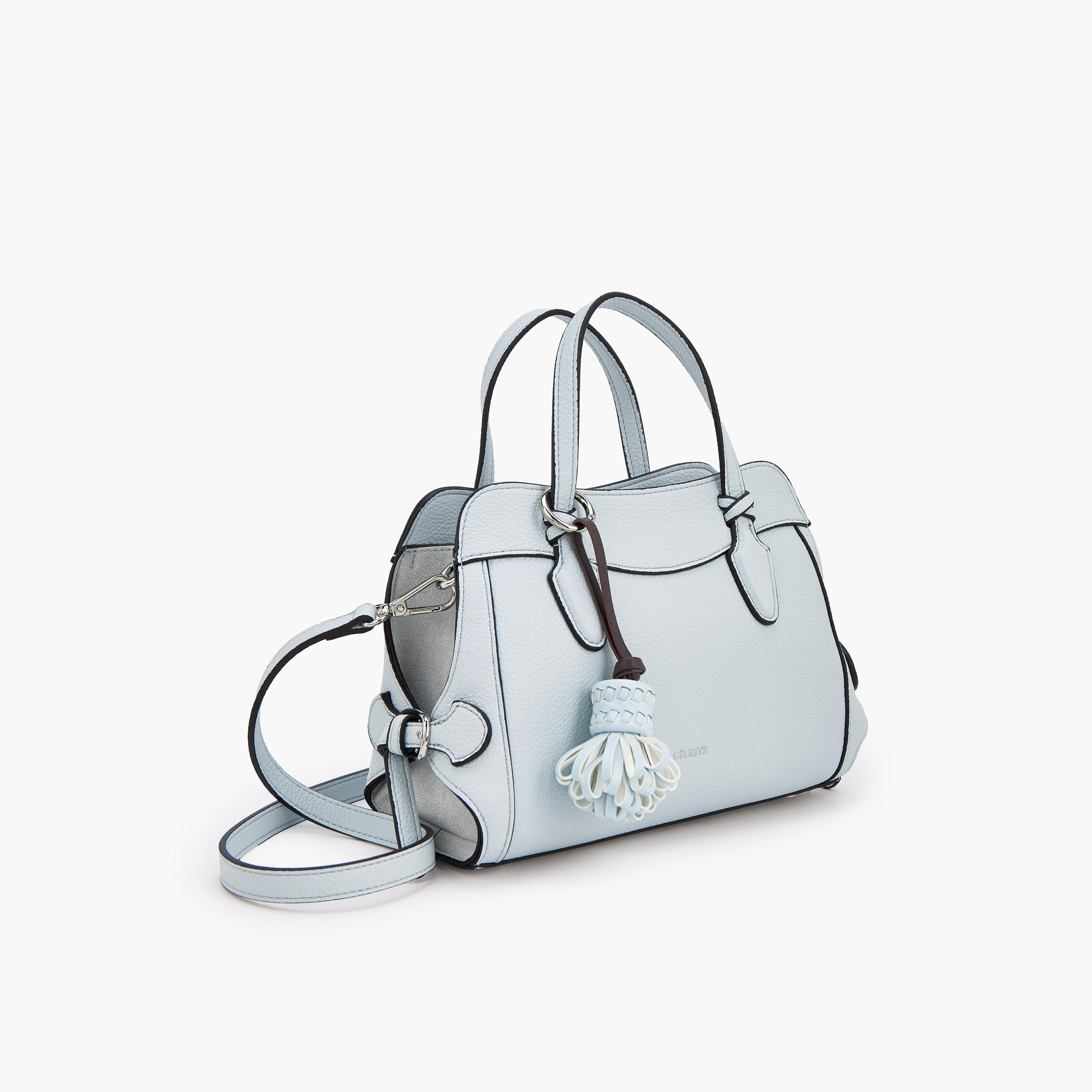 Celeste Textured Crossbody Bag with Tassel Detail-women-bagsandwallets-handbags-image-3