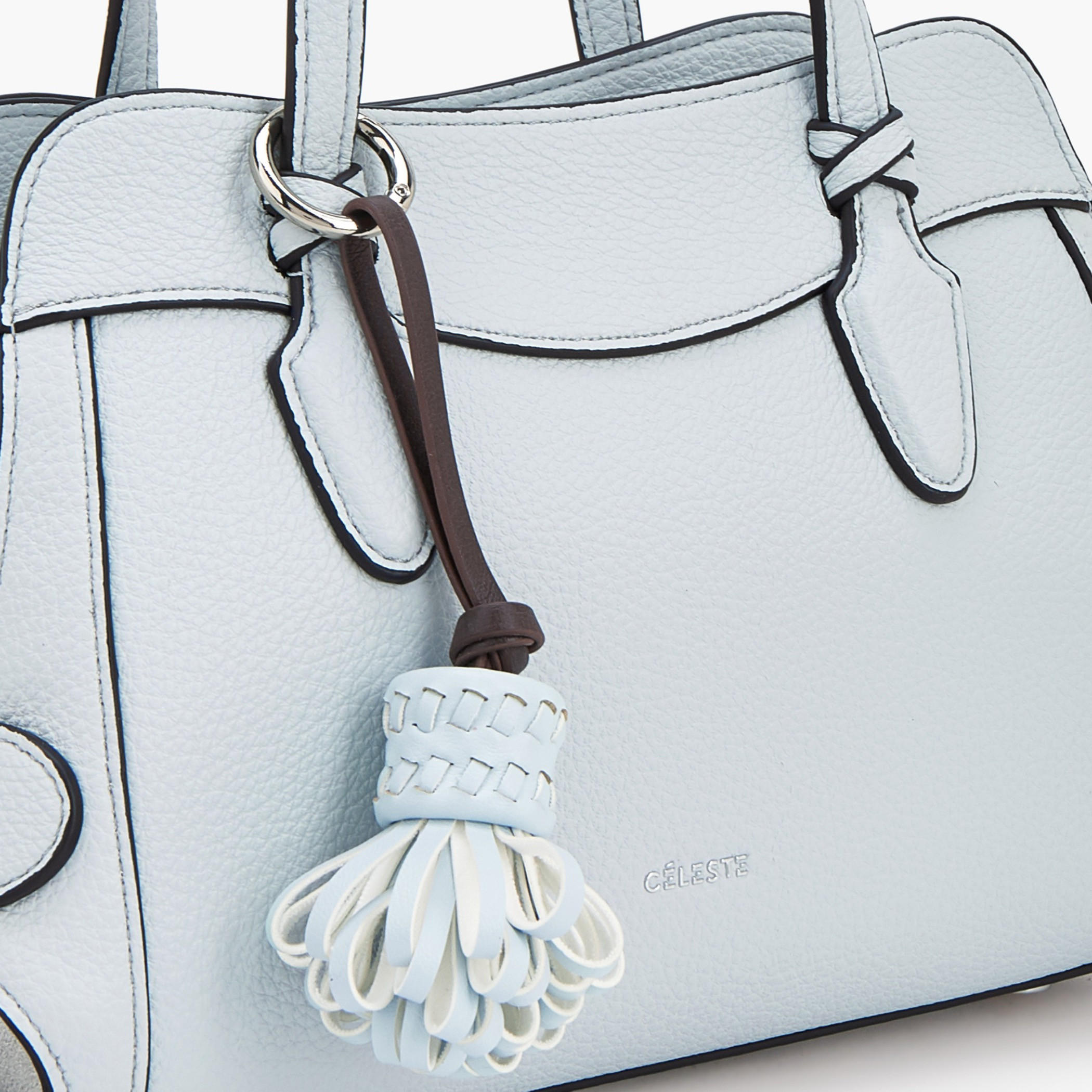 Celeste Textured Crossbody Bag with Tassel Detail-women-bagsandwallets-handbags-image-4
