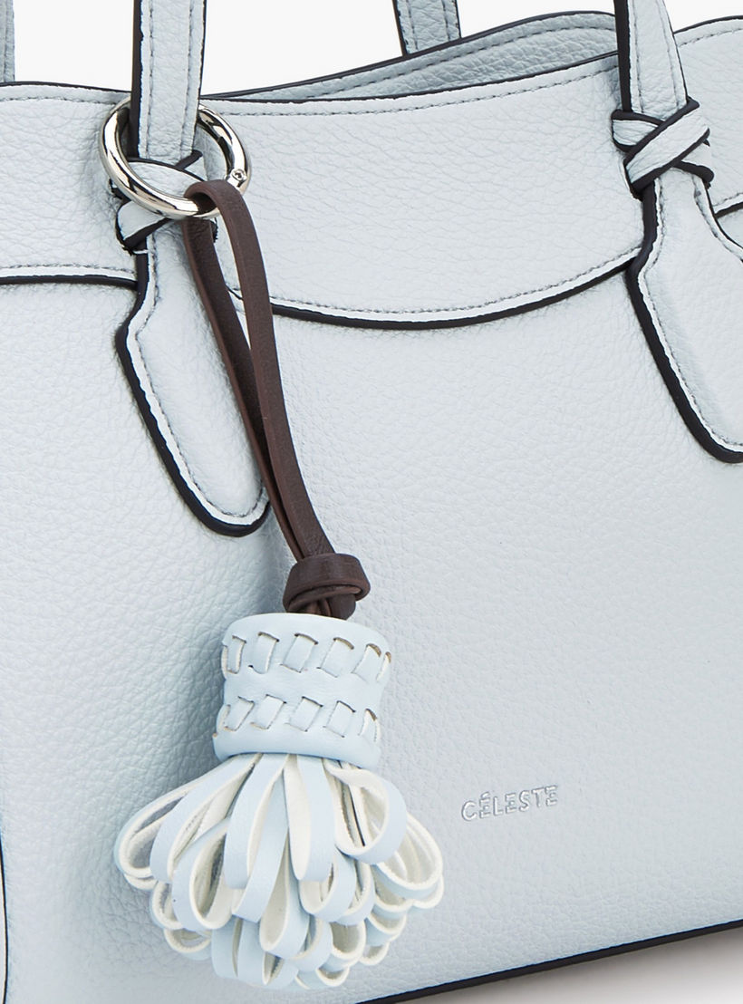 Celeste Textured Crossbody Bag with Tassel Detail-women-bagsandwallets-handbags-image-4