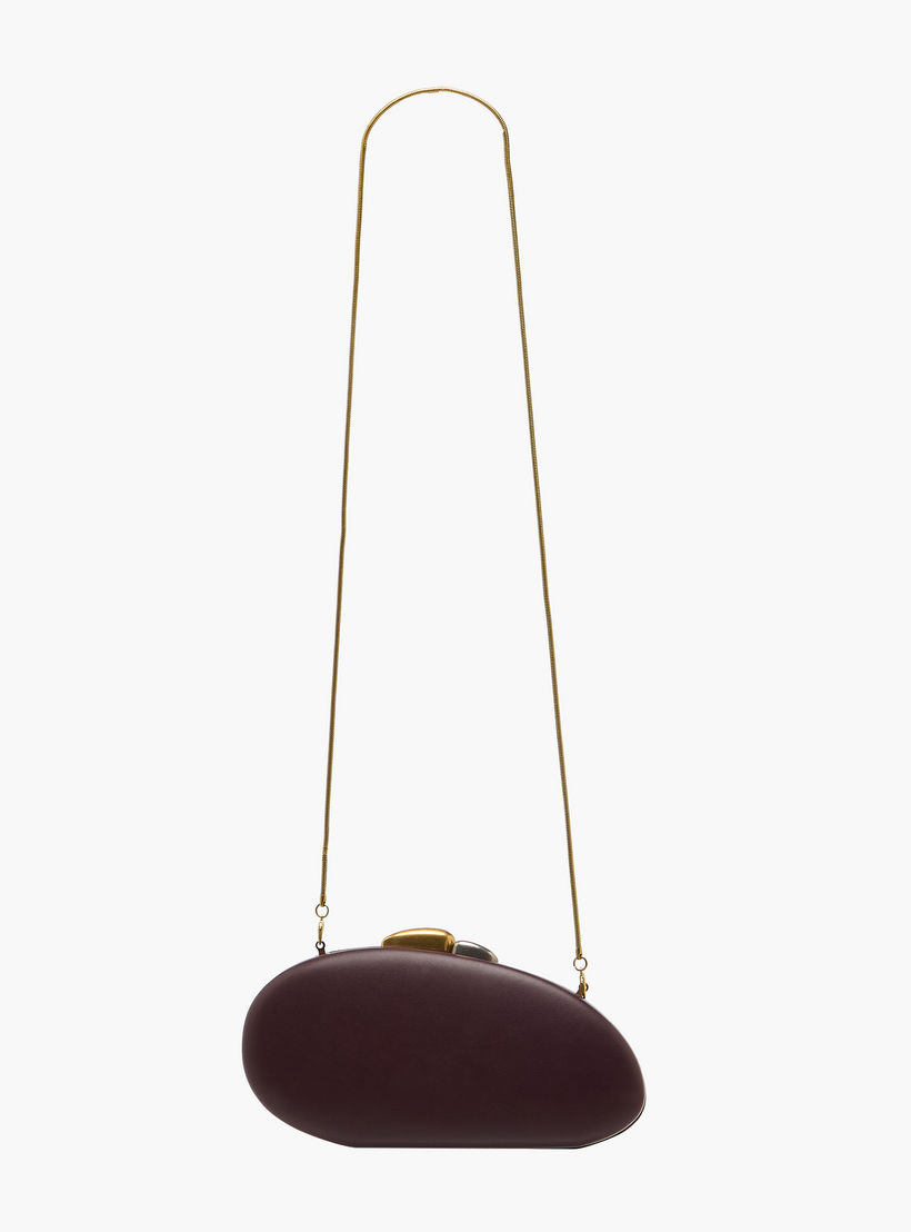 شنطة كلاتش سادة بحزام سلسلة قابل للفصل من سيليست-women-bagsandwallets-handbags-image-2