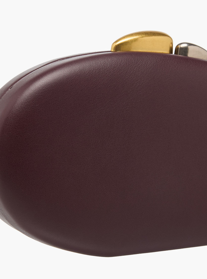 شنطة كلاتش سادة بحزام سلسلة قابل للفصل من سيليست-women-bagsandwallets-handbags-image-4