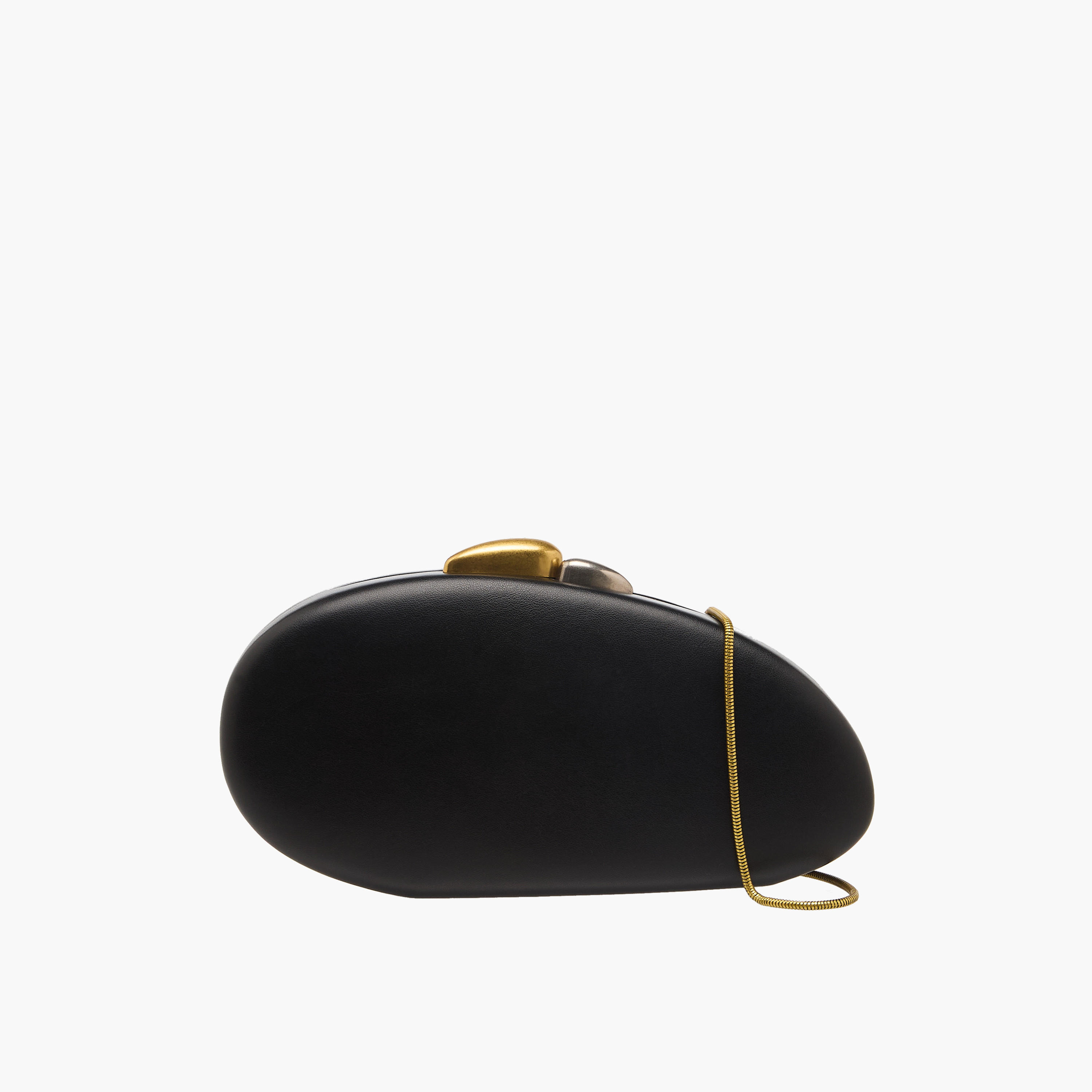 شنطة كلاتش سادة بحزام سلسلة قابل للفصل من سيليست-women-bagsandwallets-handbags-image-1