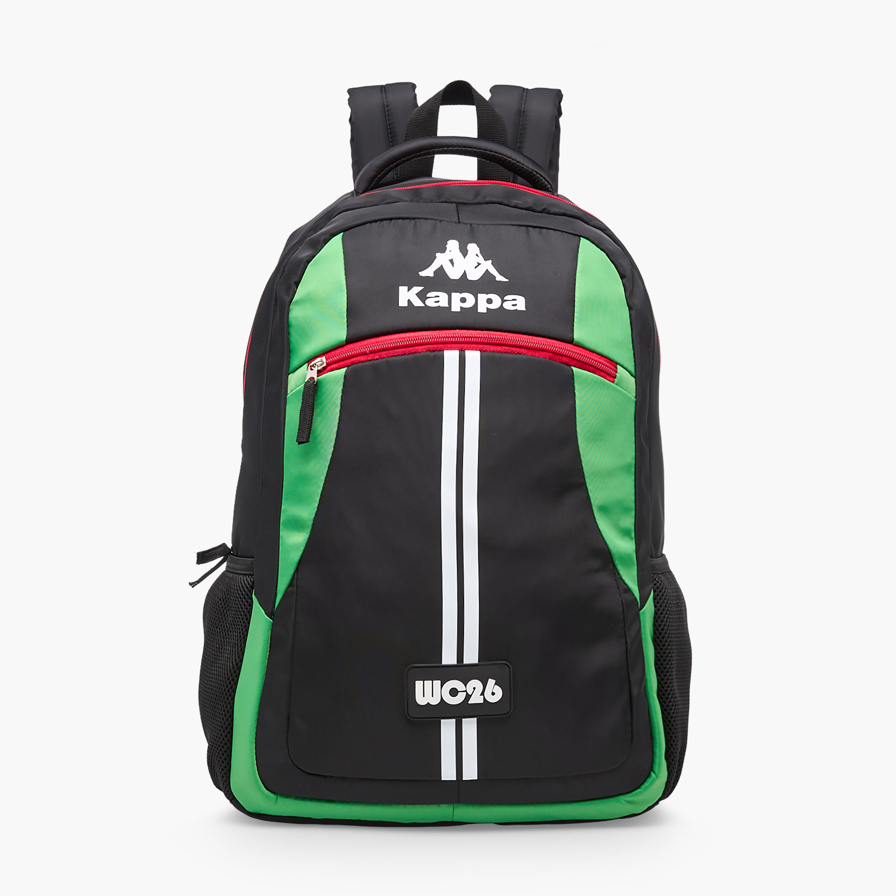 Kappa FIFA GCC Backpack for Men with Adjustable Straps-men-bags-image-1