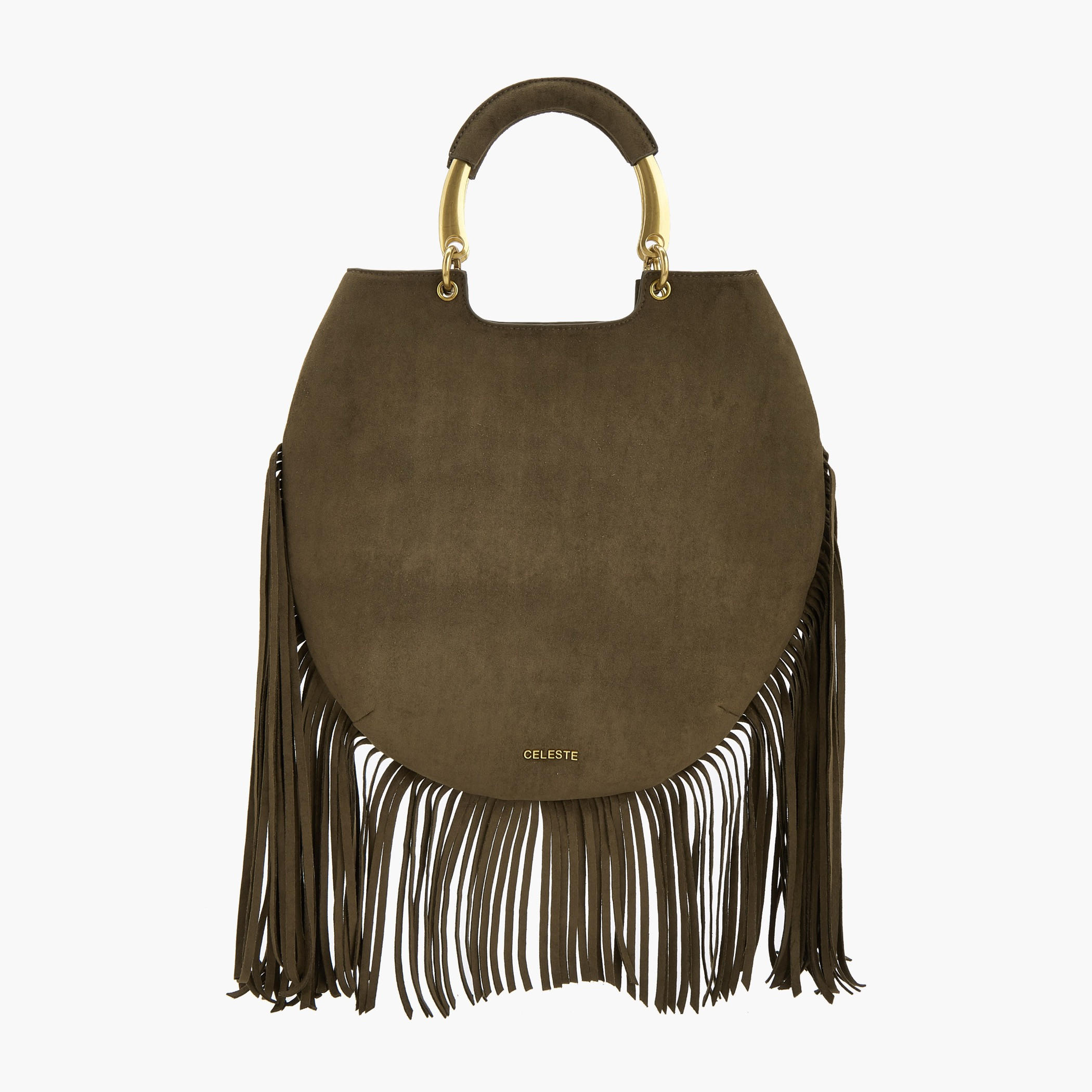 Celeste Fringe Accent Tote Bag with Double Handle-women-bagsandwallets-handbags-image-1