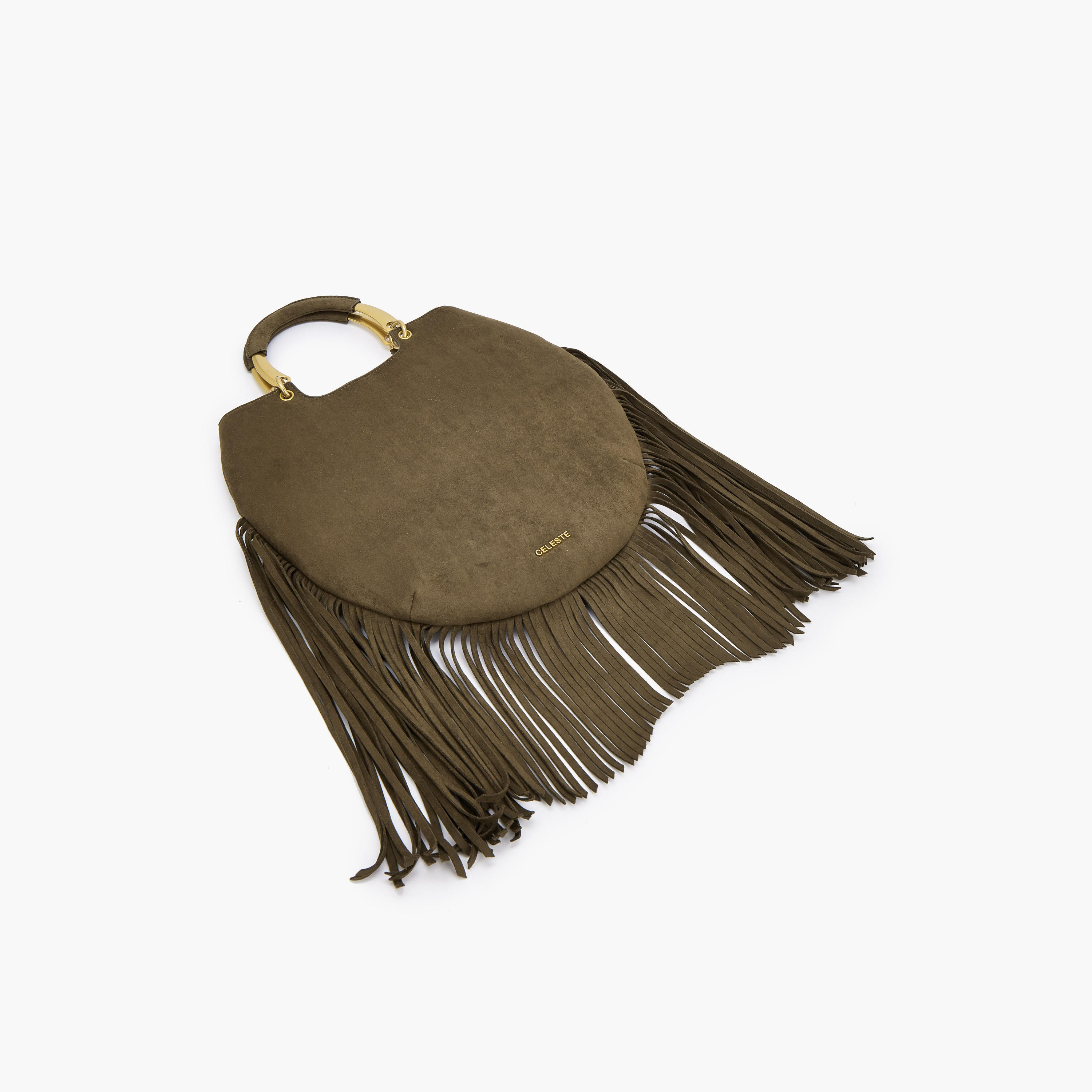 Celeste Fringe Accent Tote Bag with Double Handle-women-bagsandwallets-handbags-image-6