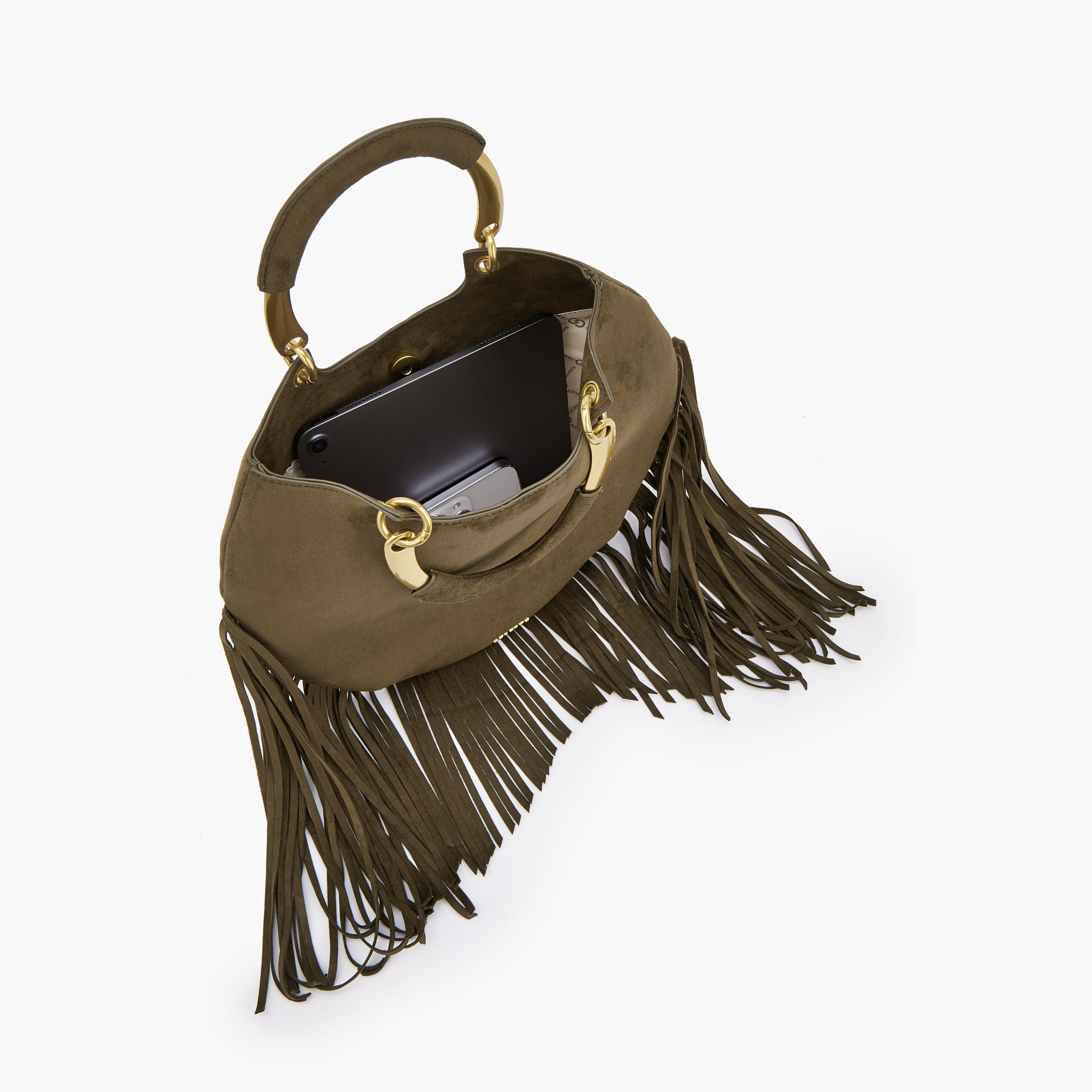 Celeste Fringe Accent Tote Bag with Double Handle-women-bagsandwallets-handbags-image-7