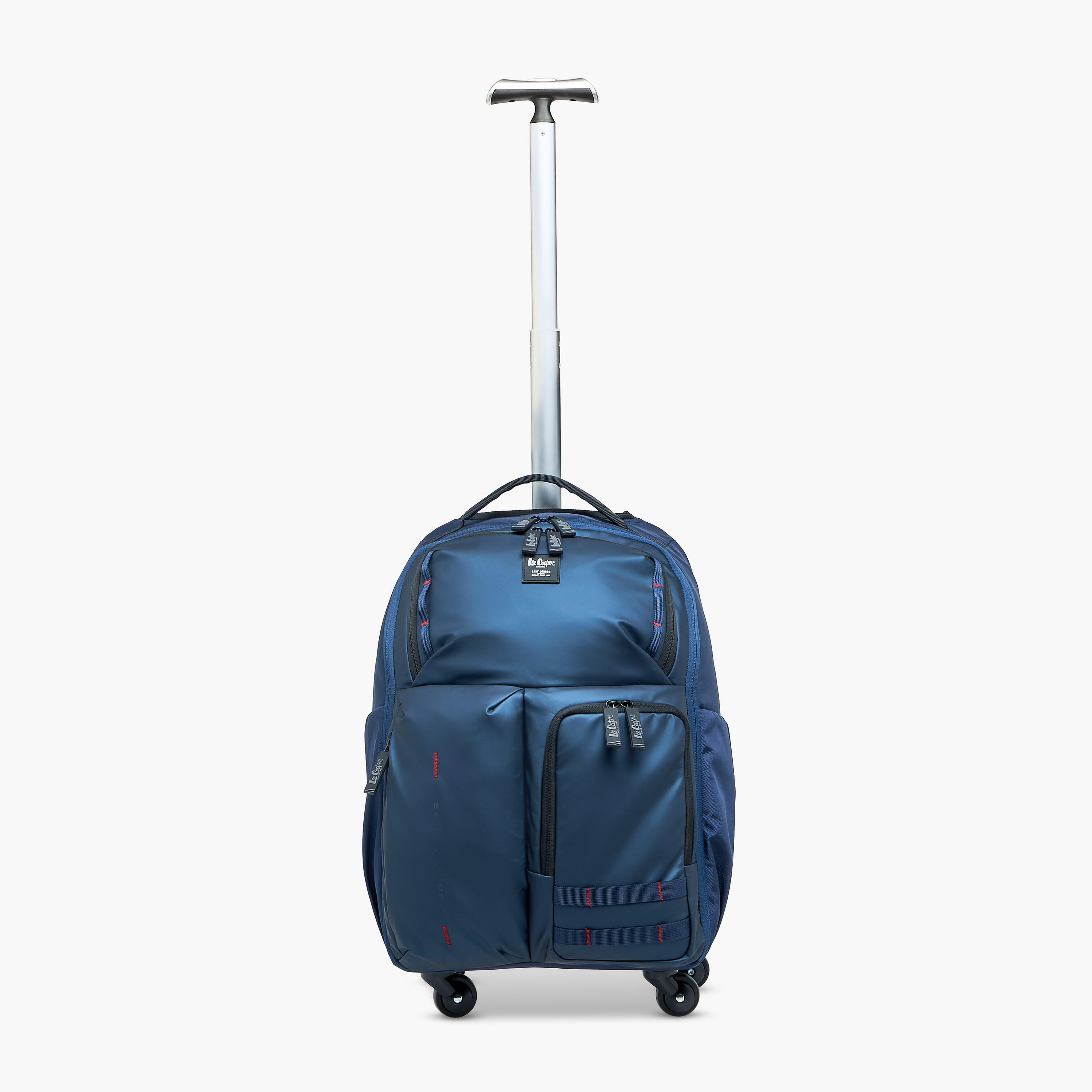شنطة سادة بعجلات ومقبض قابل للسحب للأطفال من 13 سنة من لي كوبر-school-bagsandbackpacks-trolleybags-image-2