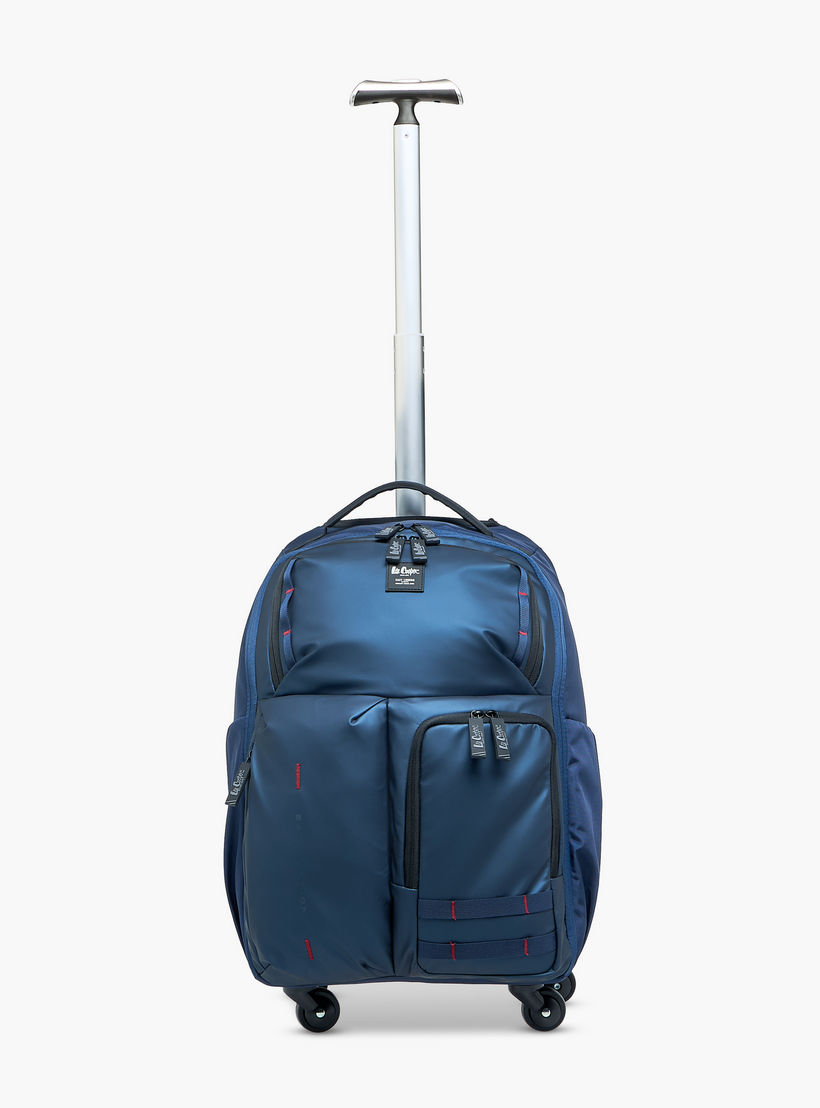 شنطة سادة بعجلات ومقبض قابل للسحب للأطفال من 13 سنة من لي كوبر-school-bagsandbackpacks-trolleybags-image-2