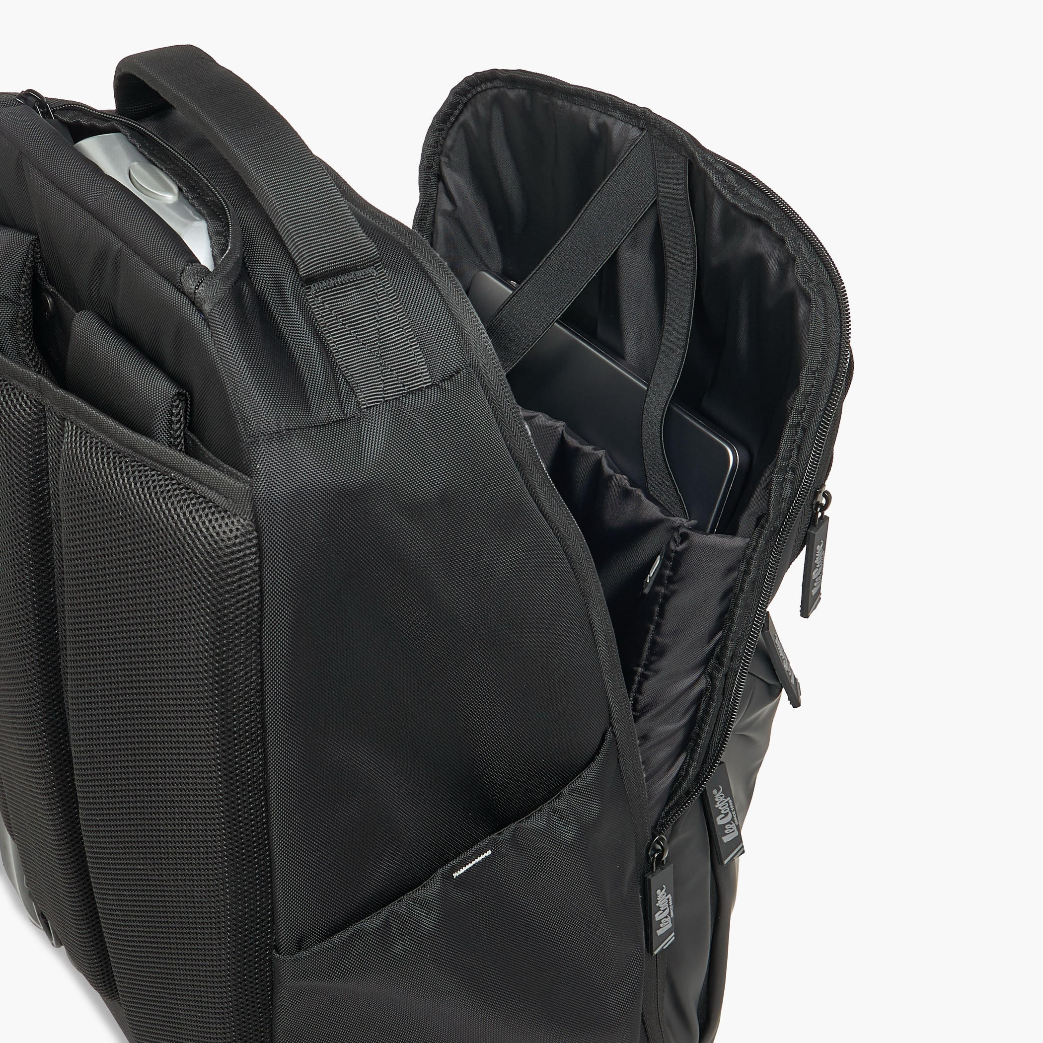 Lee Cooper Solid Trolley Bag for Kids 13 Years+ with Retractable Handle-school-bagsandbackpacks-trolleybags-image-6