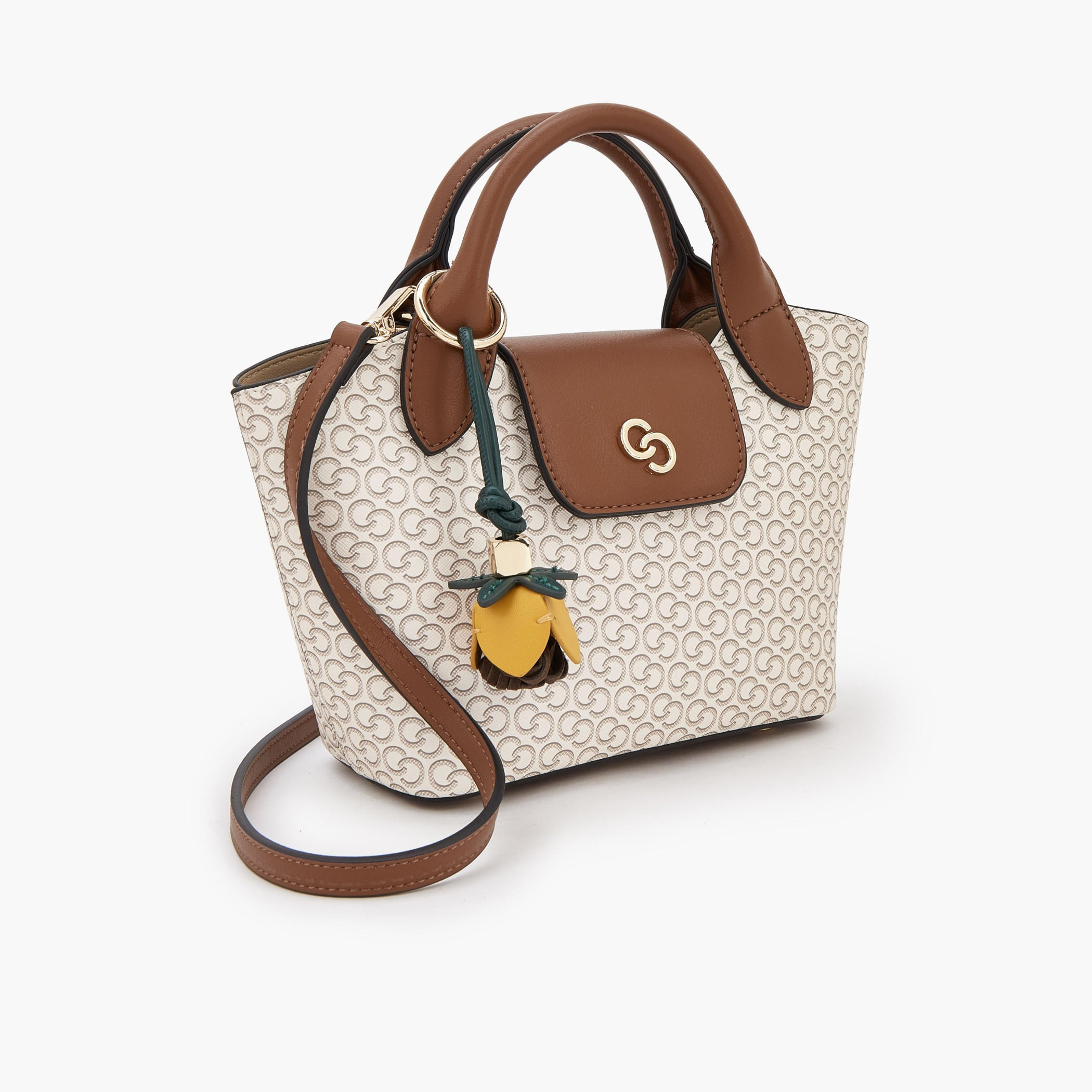 Celeste Monogram Print Tote Bag with Pouch-women-bagsandwallets-handbags-image-5