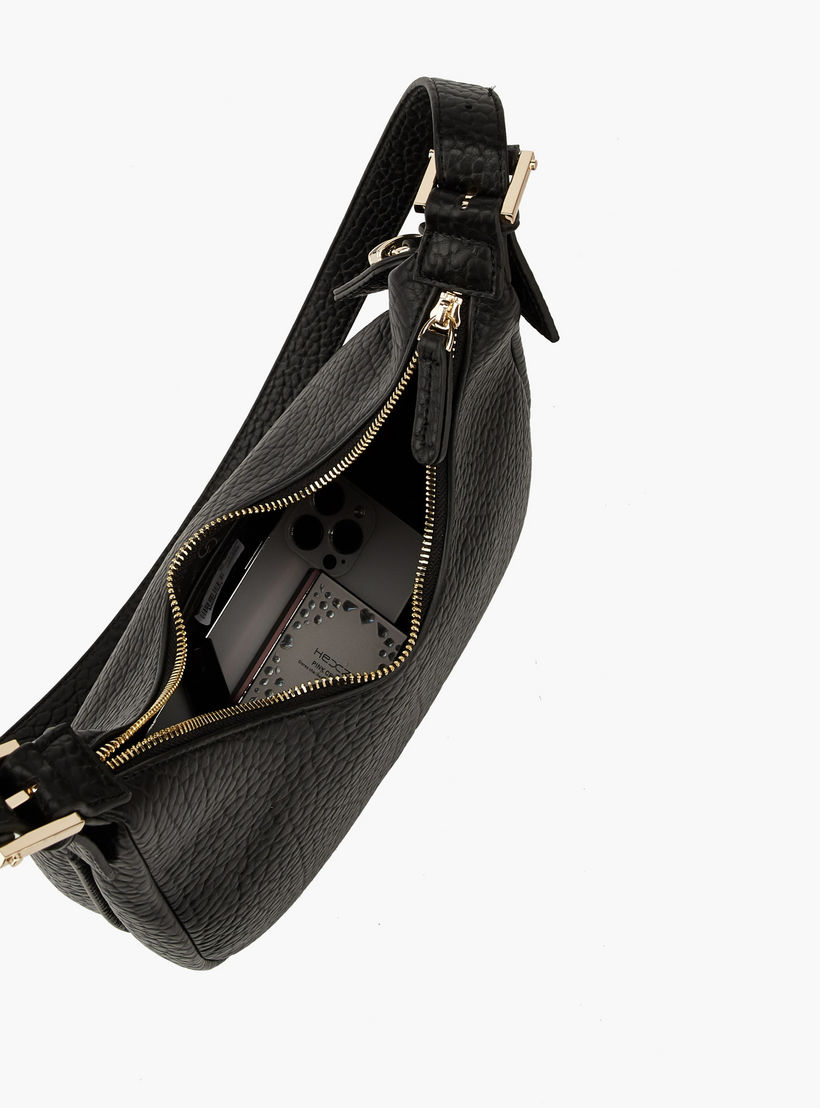 Celeste Textured Shoulder Bag with Adjustable Strap-women-bagsandwallets-handbags-image-6