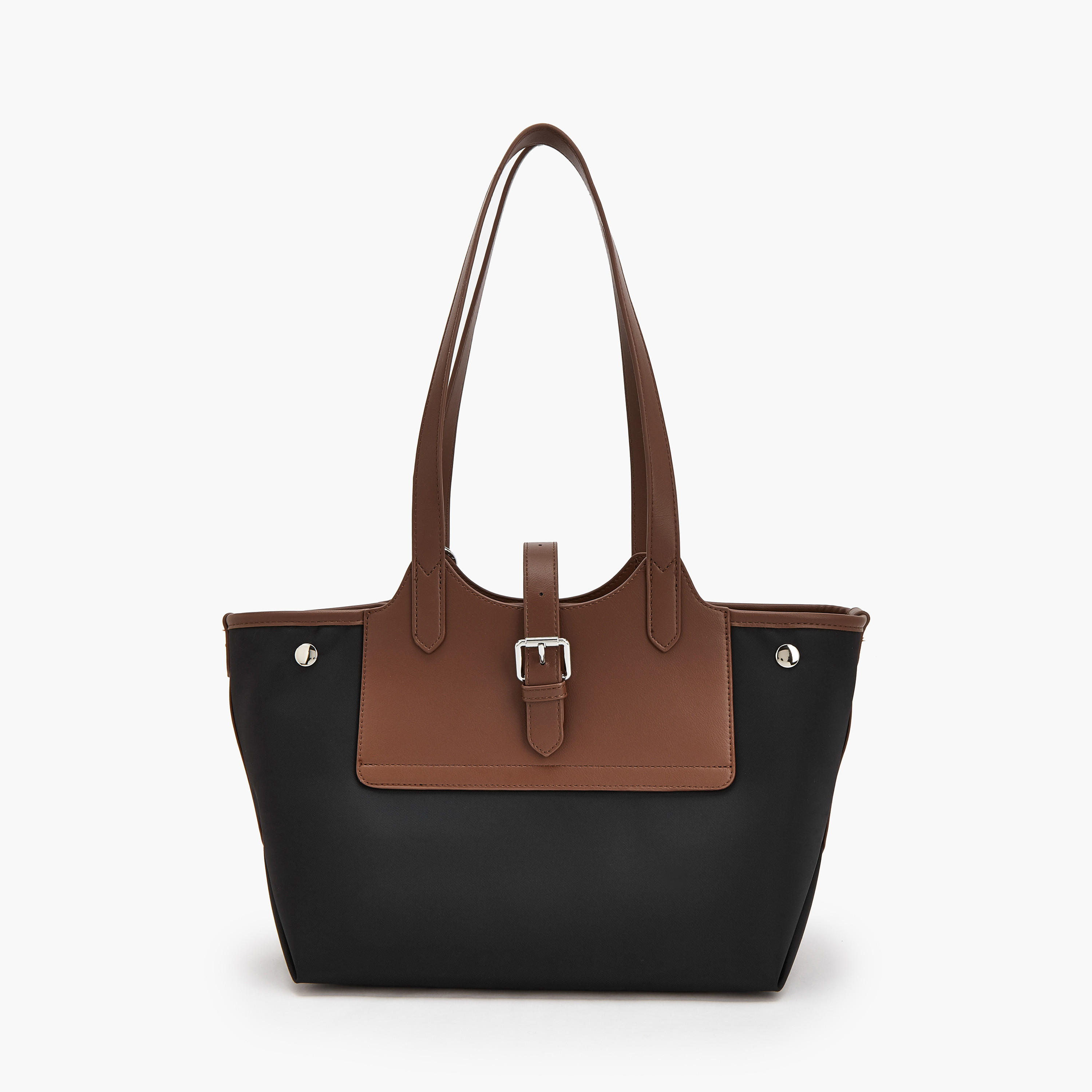 شنطة توتي بارزة الملمس بشنطة صغيرة وسحاب إغلاق من سيليست-women-bagsandwallets-handbags-image-3