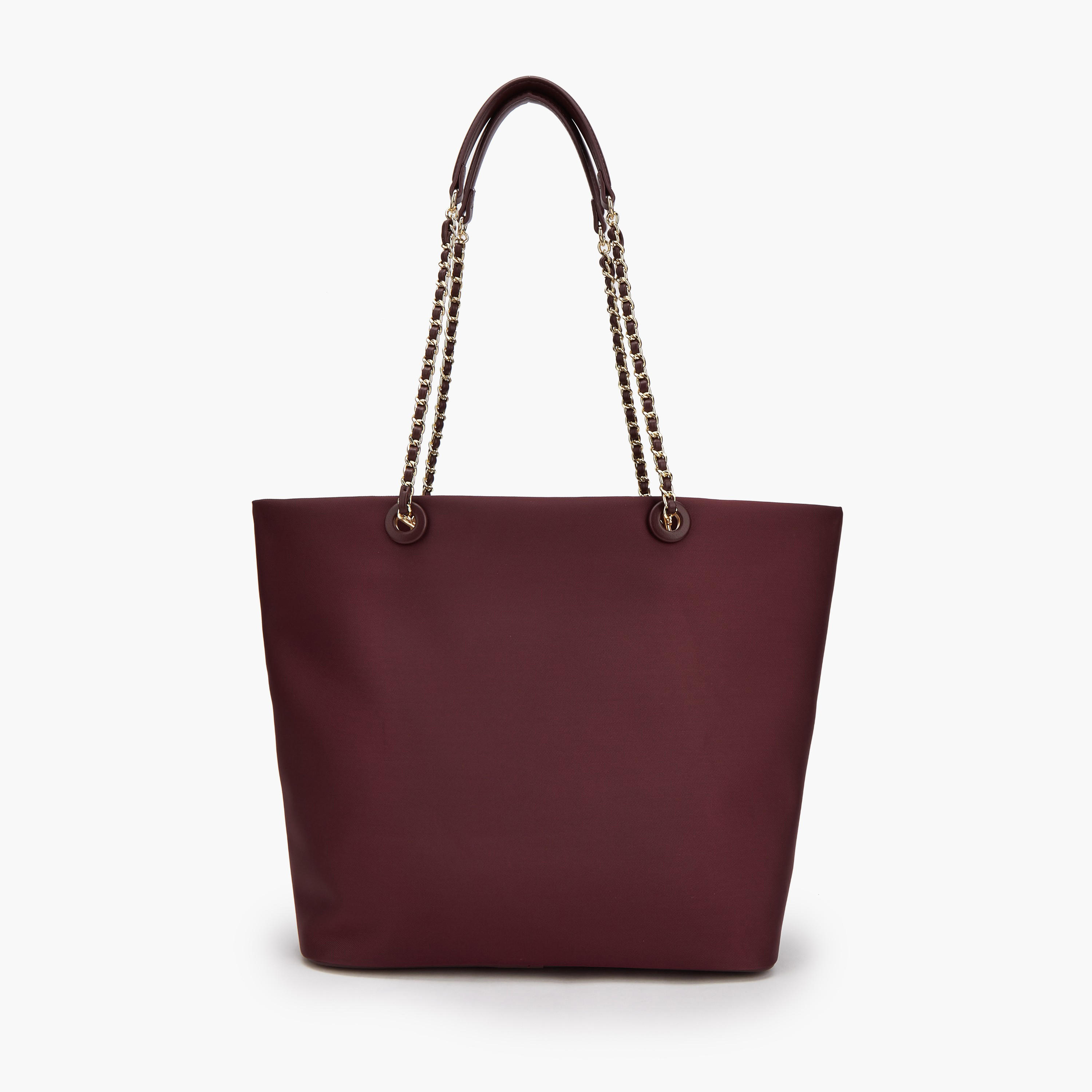 شنطة توتي بشعار منقوش بسحّاب إغلاق من سيليست-women-bagsandwallets-handbags-image-3