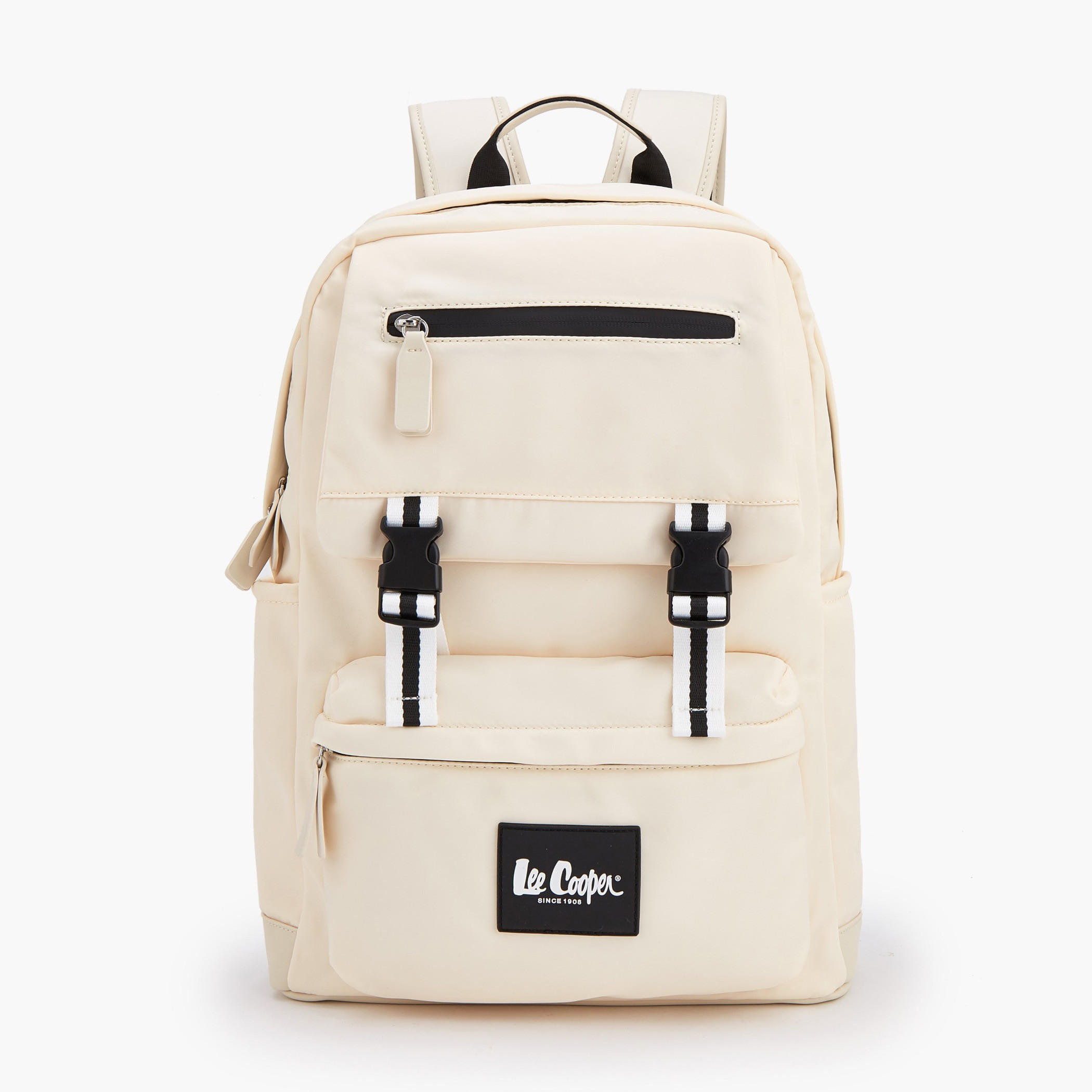 Lee Cooper Solid Backpack with Buckle Closure-school-bagsandbackpacks-backpacks-image-1