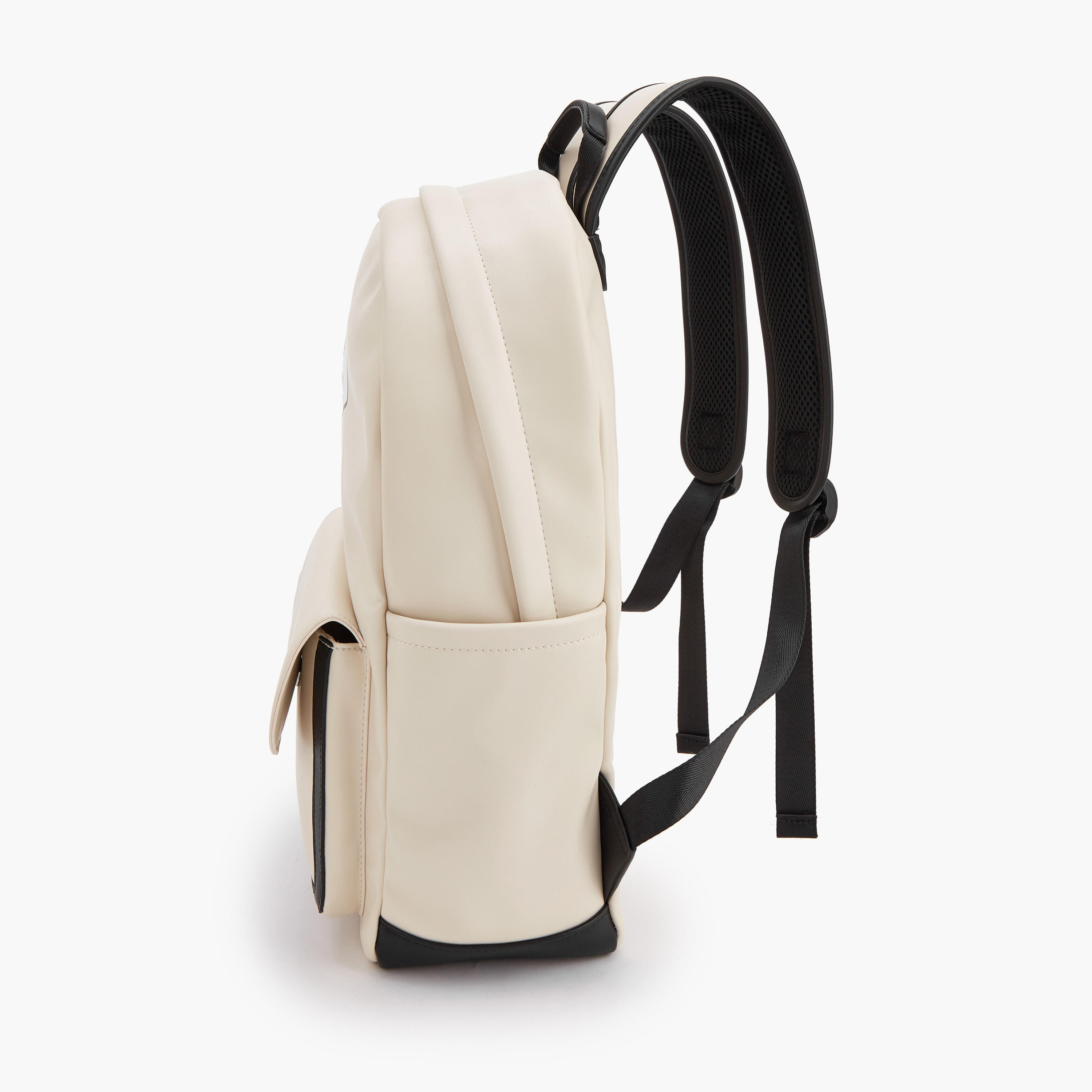 Lee Cooper Logo Print Backpack with Adjustable Shoulder Straps-women-bagsandwallets-backpacks-image-6