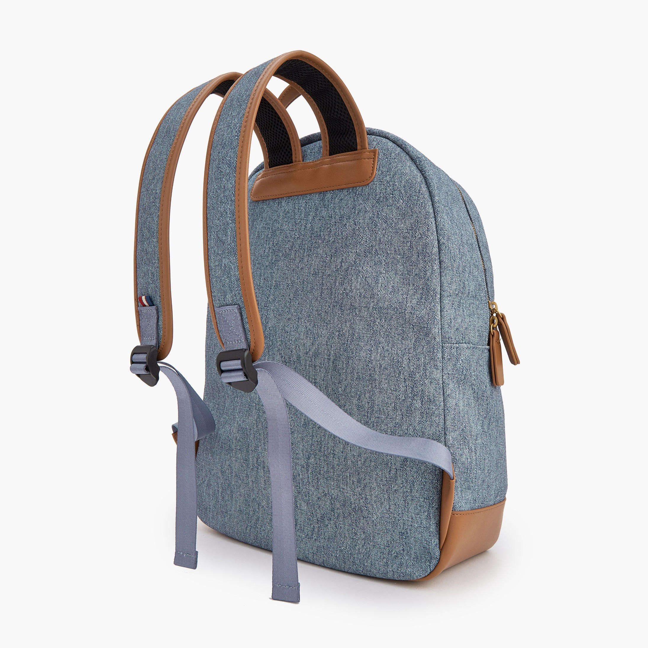 Lee Cooper Logo Print Backpack with Adjustable Shoulder Straps-women-bagsandwallets-backpacks-image-7