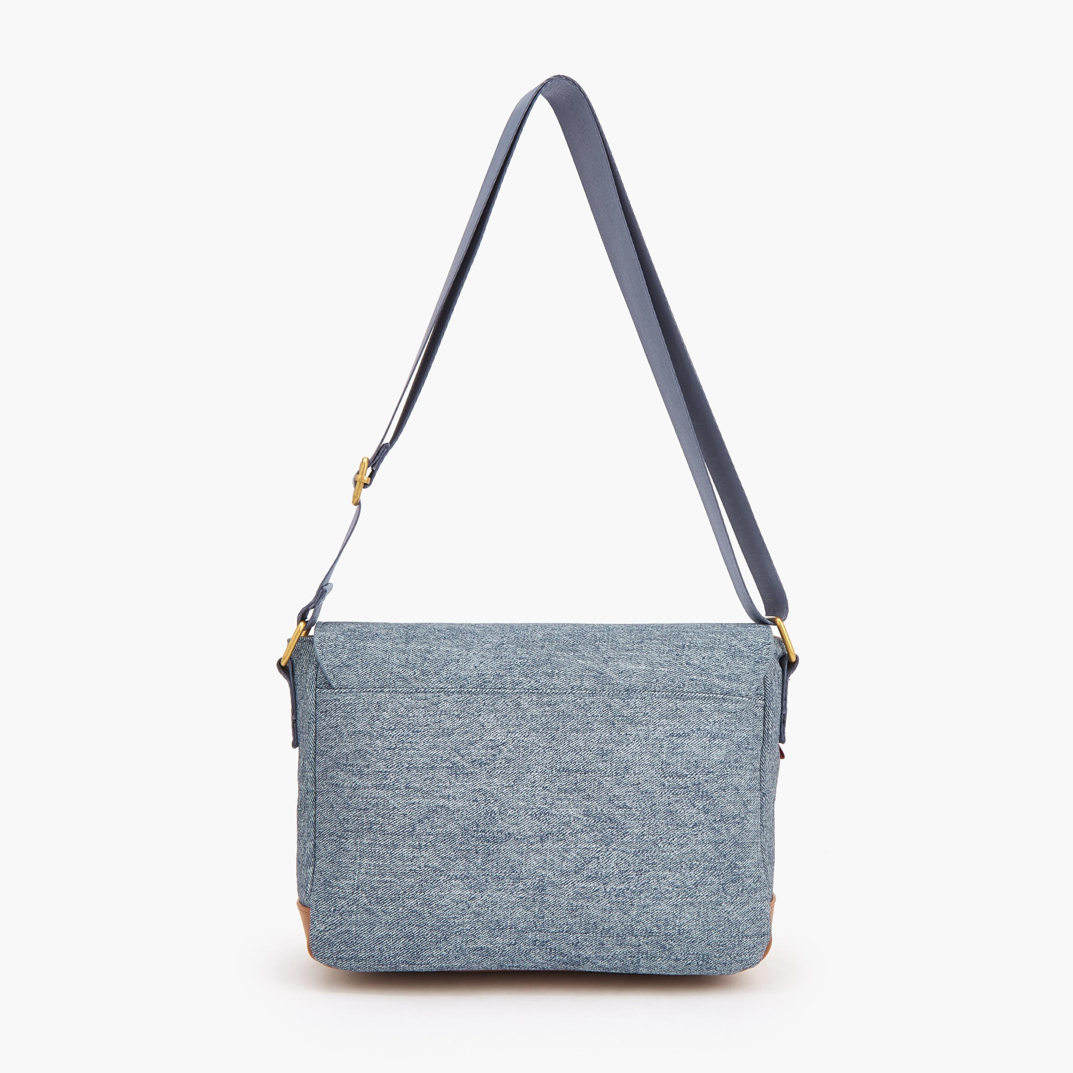 Lee Cooper Denim Crossbody Bag with Buckle Closure-women-bagsandwallets-handbags-image-5