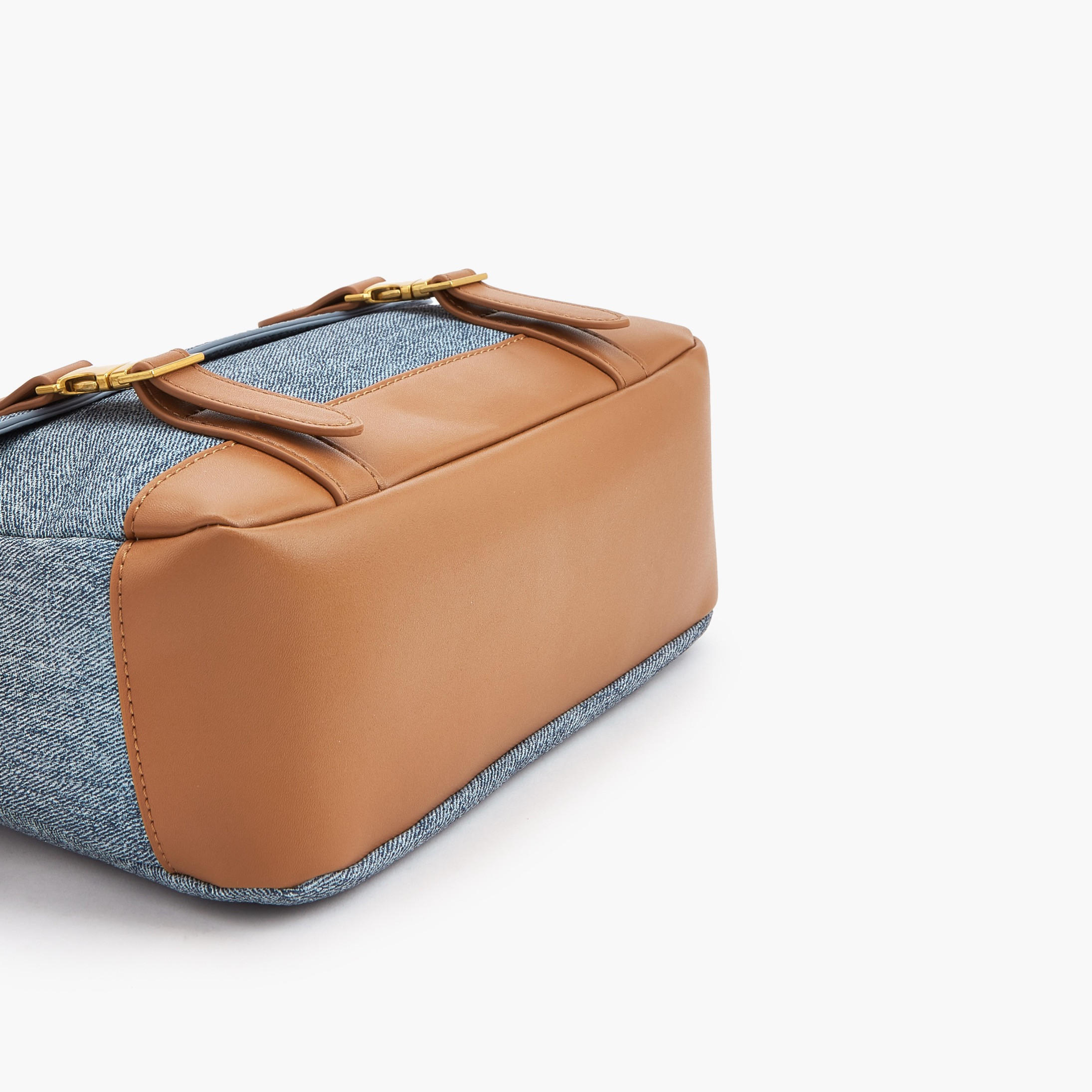Lee Cooper Denim Crossbody Bag with Buckle Closure-women-bagsandwallets-handbags-image-6
