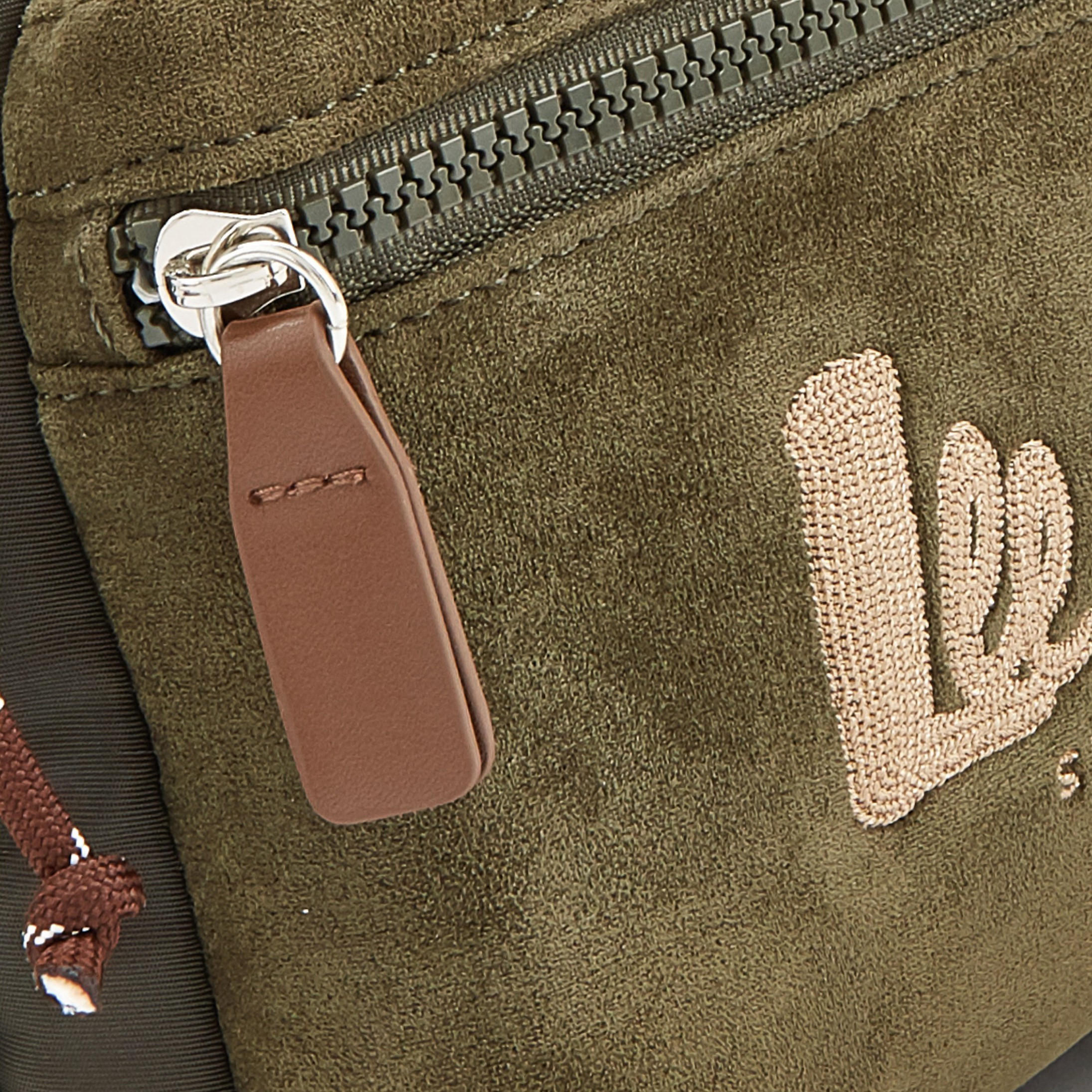 Lee Cooper Suede Crossbody Bag with Front Pocket-women-bagsandwallets-handbags-image-3