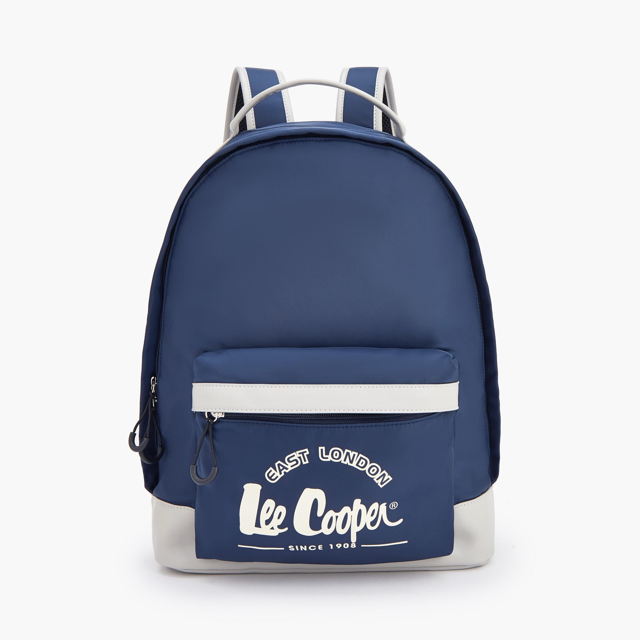Lee Cooper Logo Print Backpack with Adjustable Shoulder Straps-school-bagsandbackpacks-backpacks-image-1
