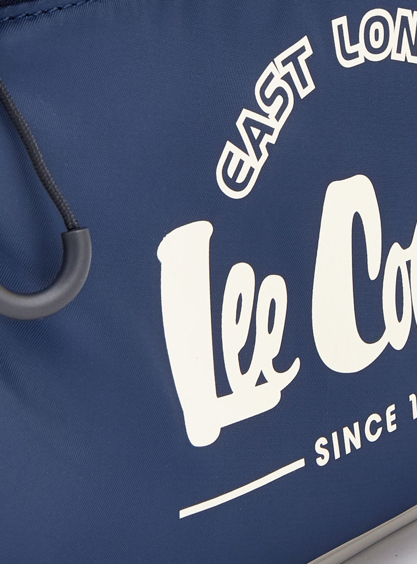 Lee Cooper Logo Print Backpack with Adjustable Shoulder Straps-school-bagsandbackpacks-backpacks-image-3