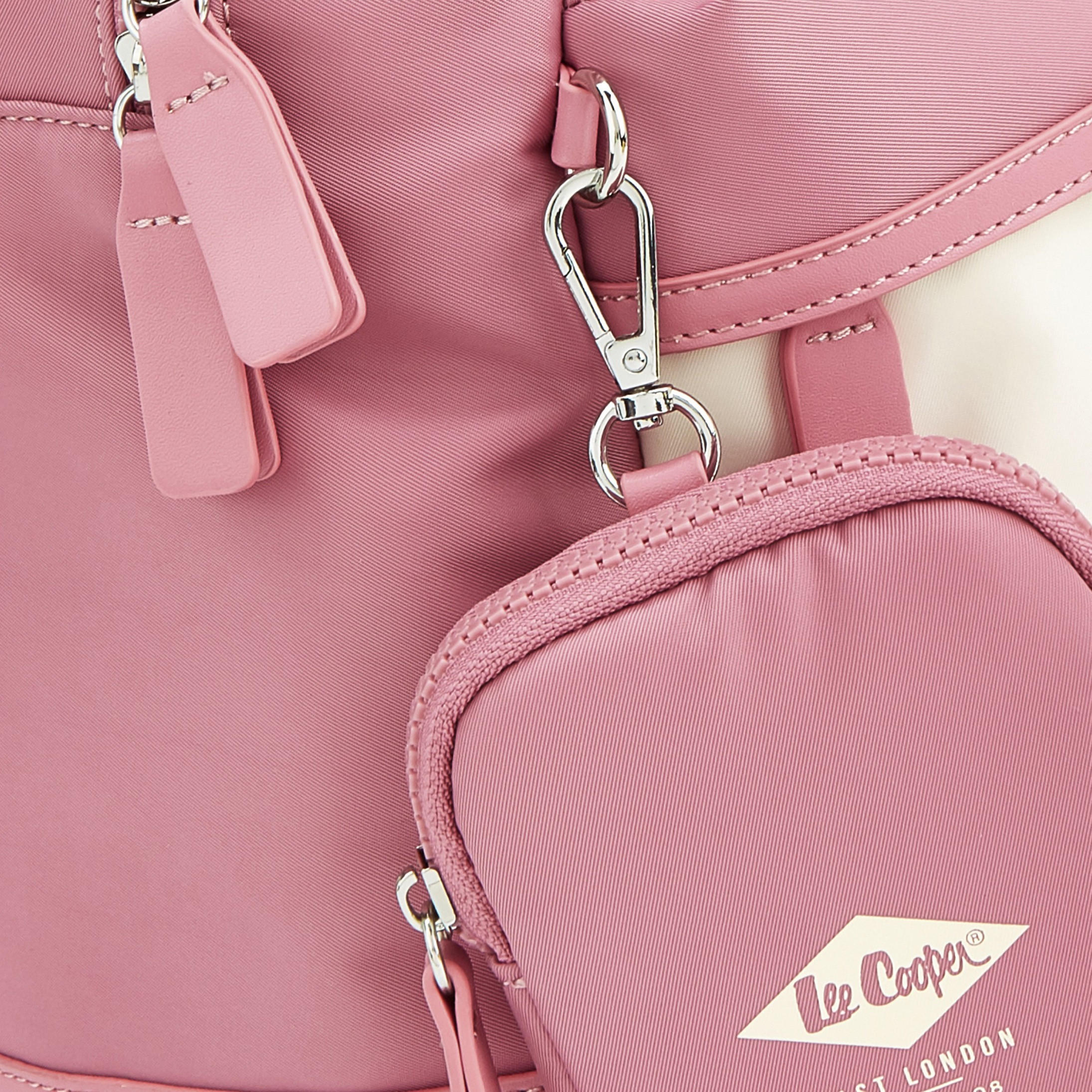 Lee Cooper Solid Backpack with Adjustable Shoulder Straps-school-bagsandbackpacks-backpacks-image-5