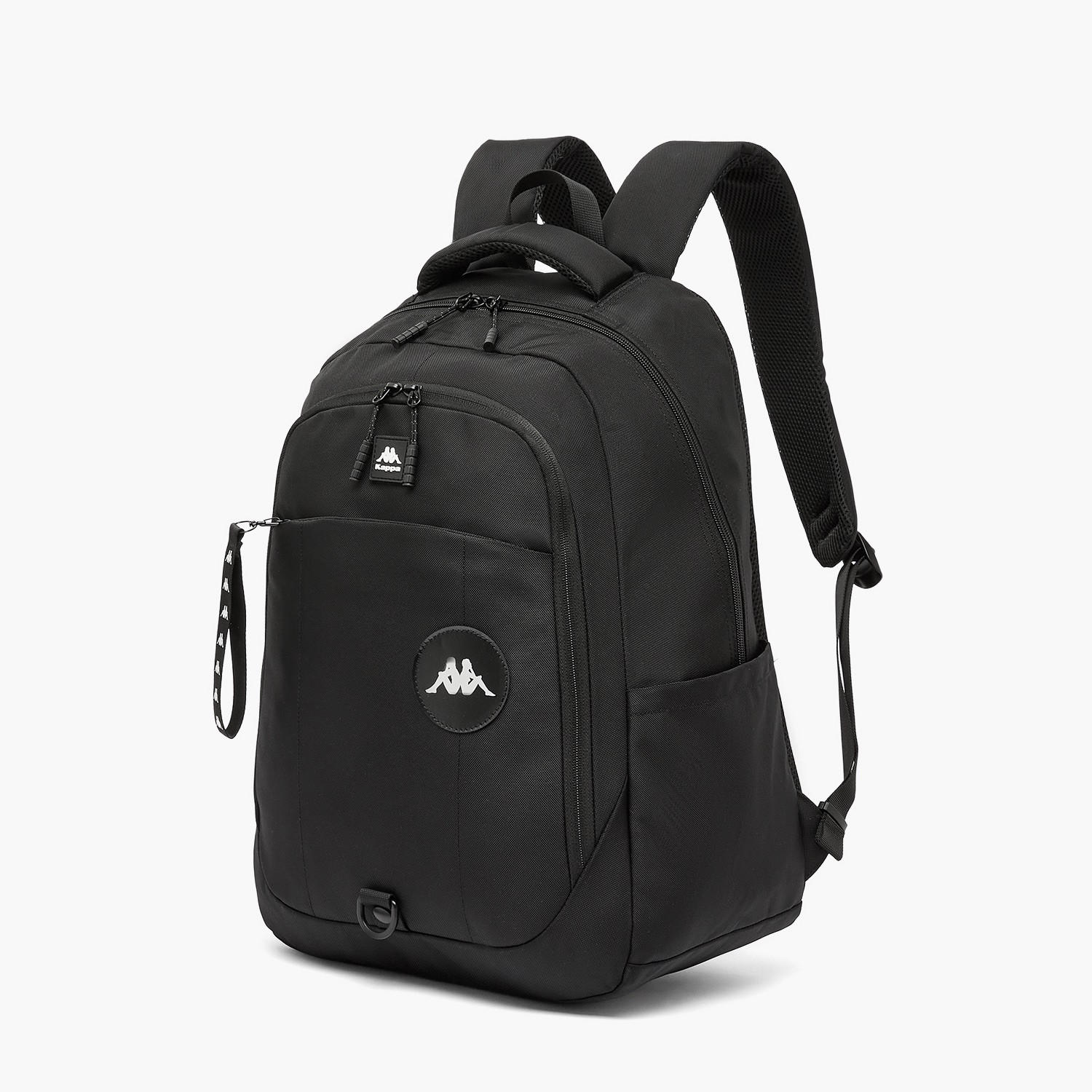 Kappa Logo Print Backpack for Kids 8-13 Years with Padded Shoulder Straps-boys-accessories-bagsandbackpacks-image-5