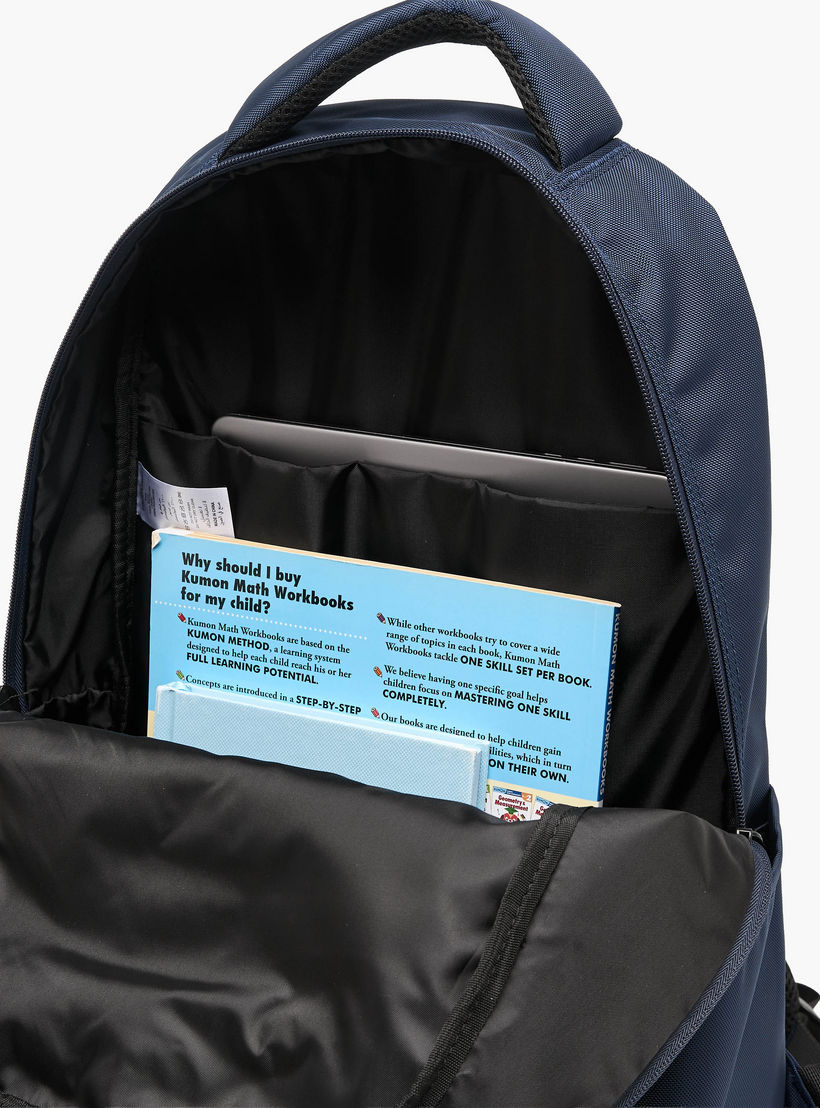 شنطة ظهر بطبعات شعار للأطفال 8-13 سنة مع حمّالات كتف مبطنة من كابا-boys-accessories-bagsandbackpacks-image-11