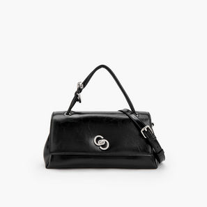 Celeste Solid Satchel Bag with Detachable Strap-women-image-1