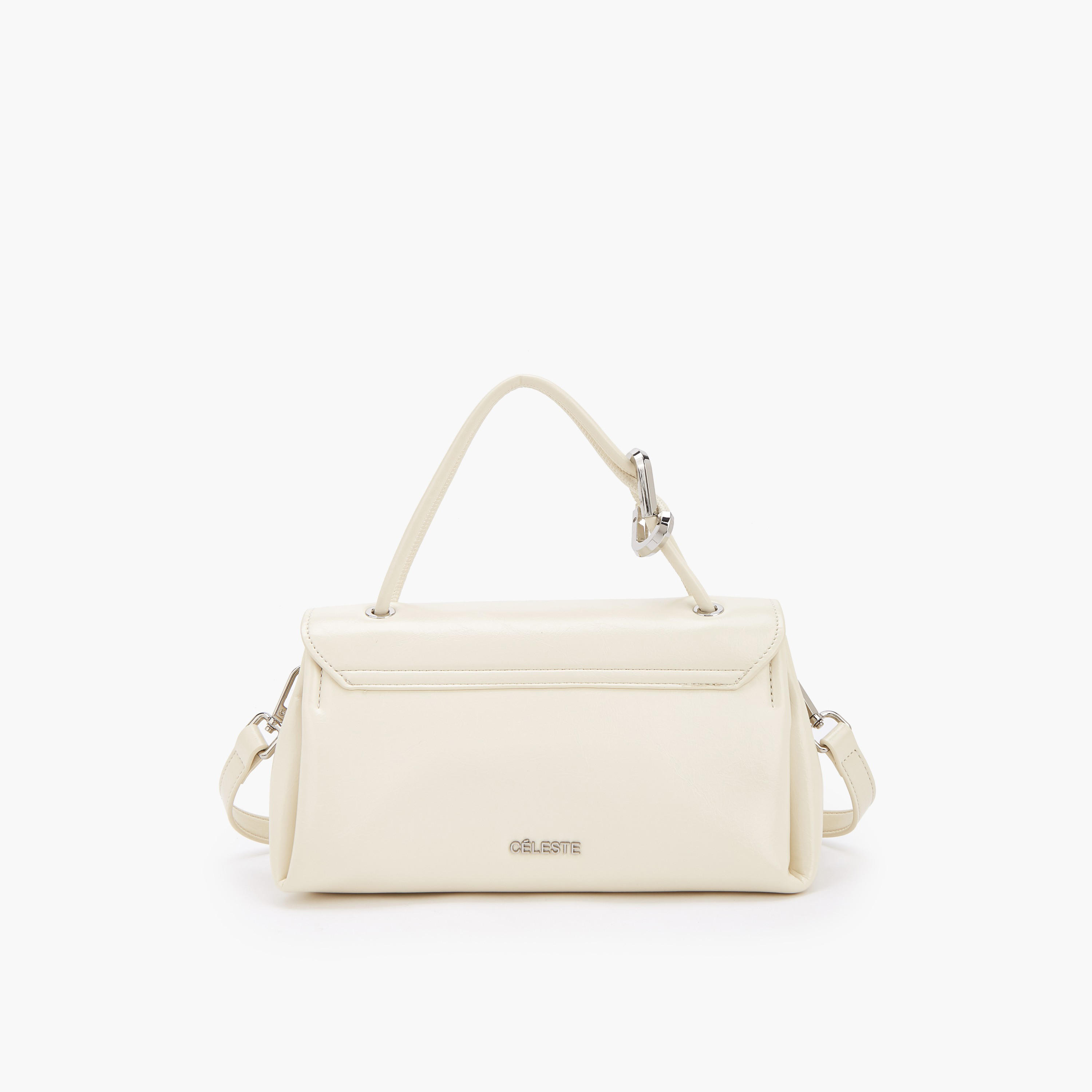 شنطة ساتشيل سادة بحزام قابل للفصل من سيليست-women-bagsandwallets-handbags-image-5