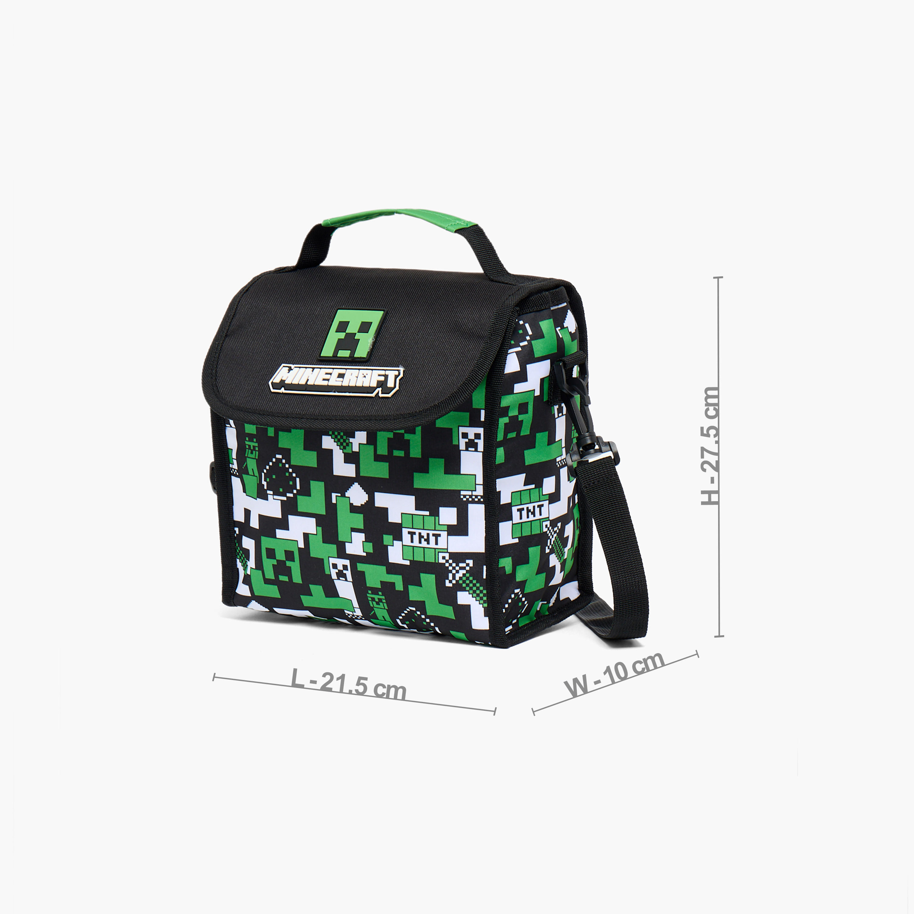 Minecraft Pixelated Print 3-Piece School Backpack Set for Boys 13 Years+-school-bagsandbackpacks-backpacks-image-12