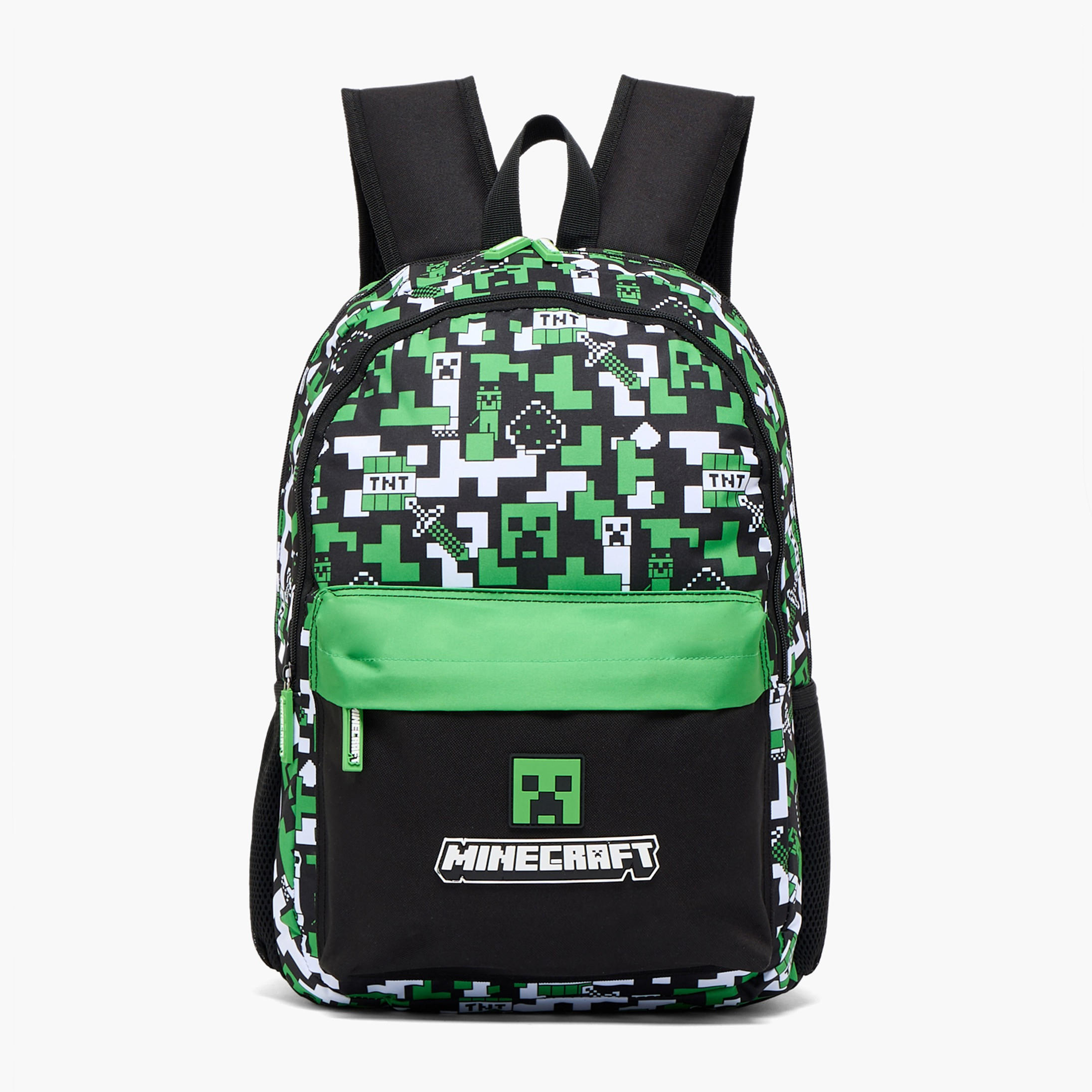 Minecraft Pixelated Print 3-Piece School Backpack Set for Boys 13 Years+-school-bagsandbackpacks-backpacks-image-4