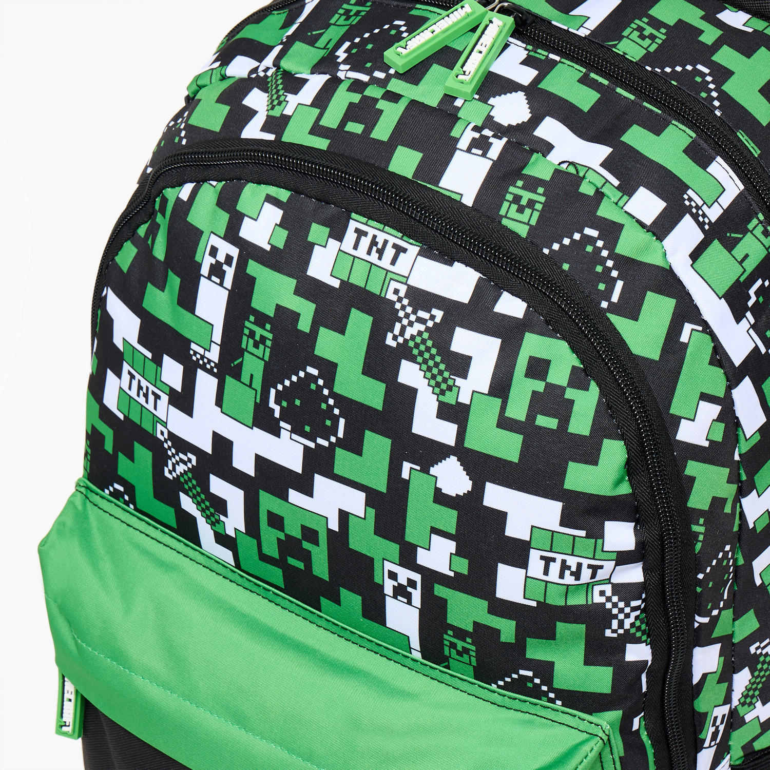 Minecraft Pixelated Print 3-Piece School Backpack Set for Boys 13 Years+-school-bagsandbackpacks-backpacks-image-5