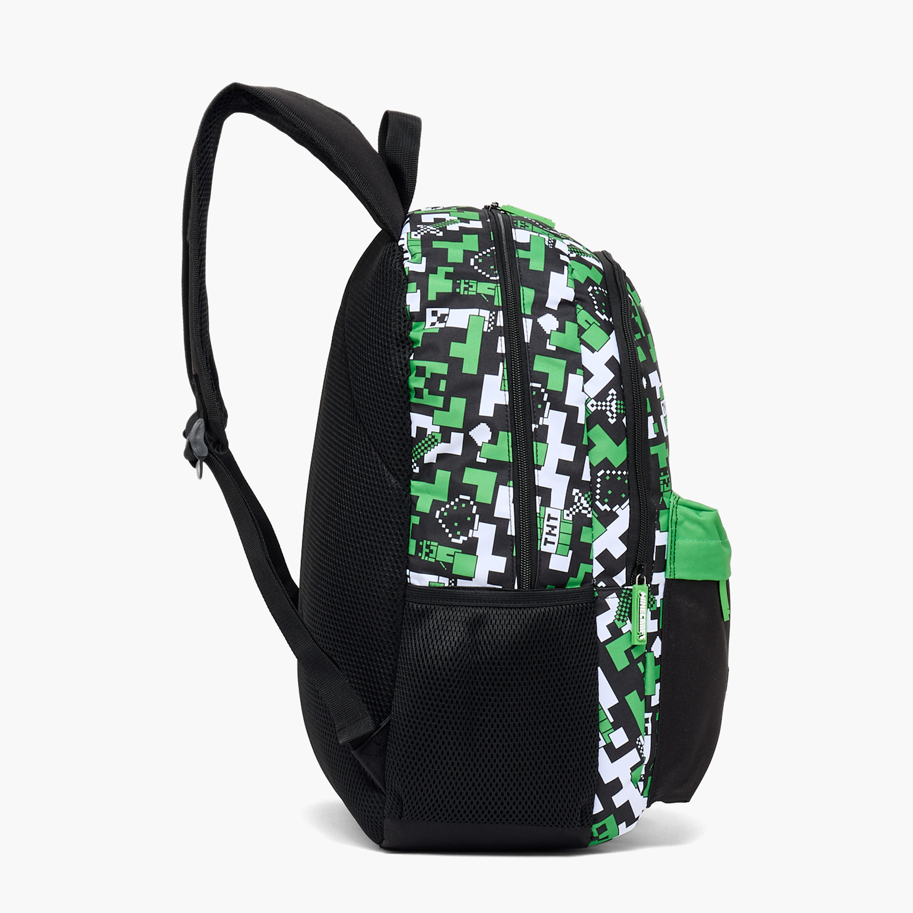 Minecraft Pixelated Print 3-Piece School Backpack Set for Boys 13 Years+-school-bagsandbackpacks-backpacks-image-9