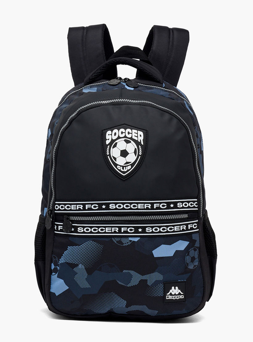 Kappa Printed Backpack for Kids 13+ Years with Cushioned Straps-boys-accessories-bagsandbackpacks-image-1