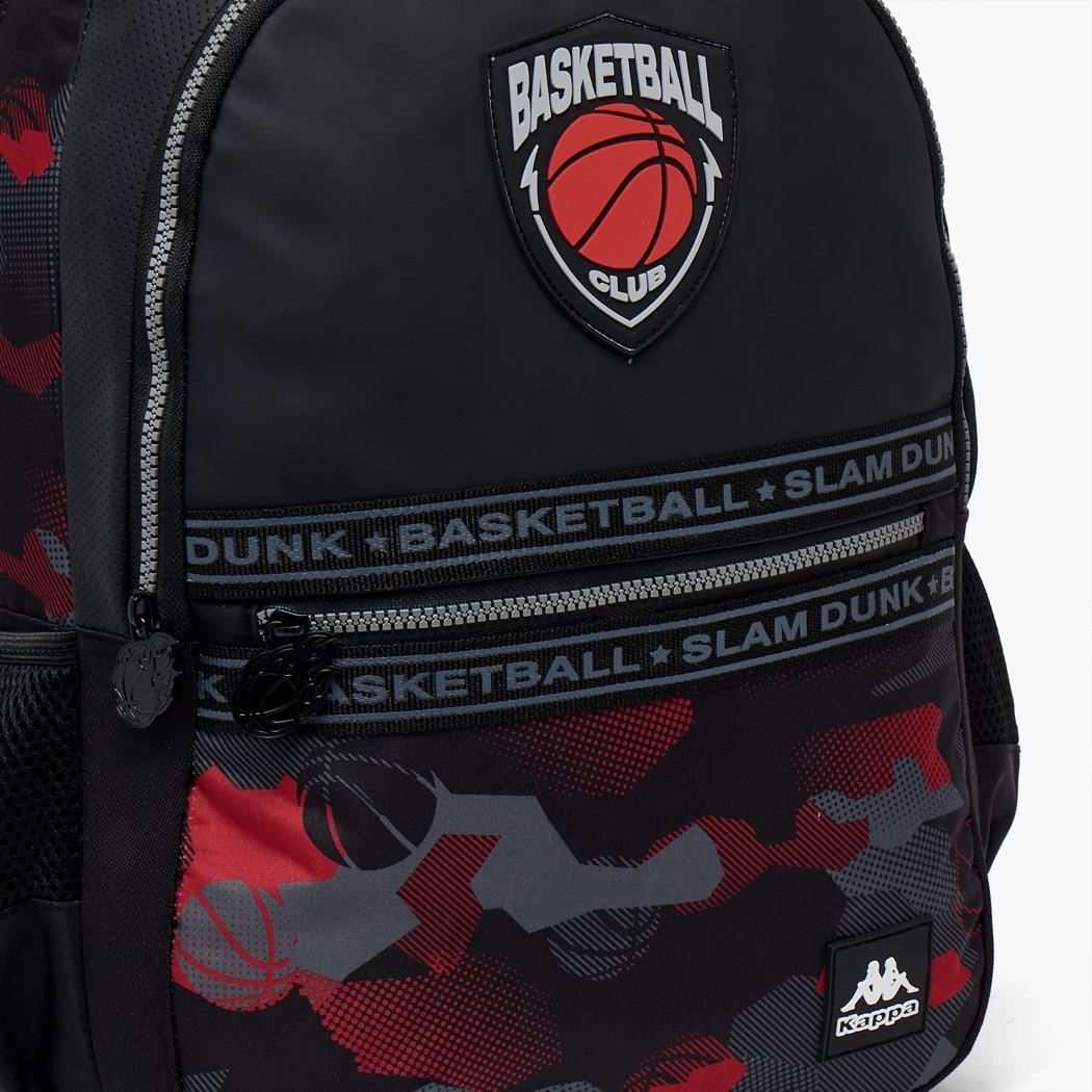 Kappa Printed Backpack for Kids 13+ Years with Cushioned Straps-boys-accessories-bagsandbackpacks-image-4