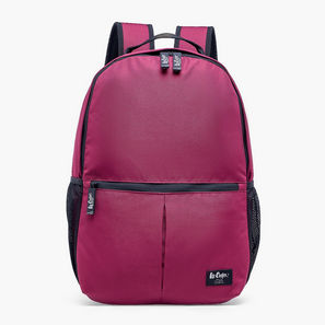 Lee Cooper Solid Backpack for Boys 13+ Years with Padded Shoulder Strap-school-image-1