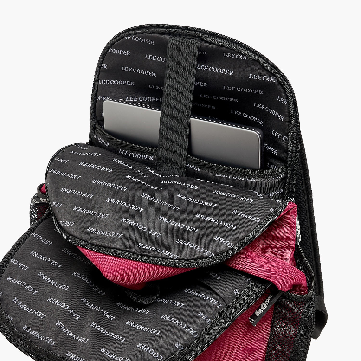 Lee Cooper Solid Backpack for Boys 13+ Years with Padded Shoulder Strap-boys-accessories-bagsandbackpacks-image-4