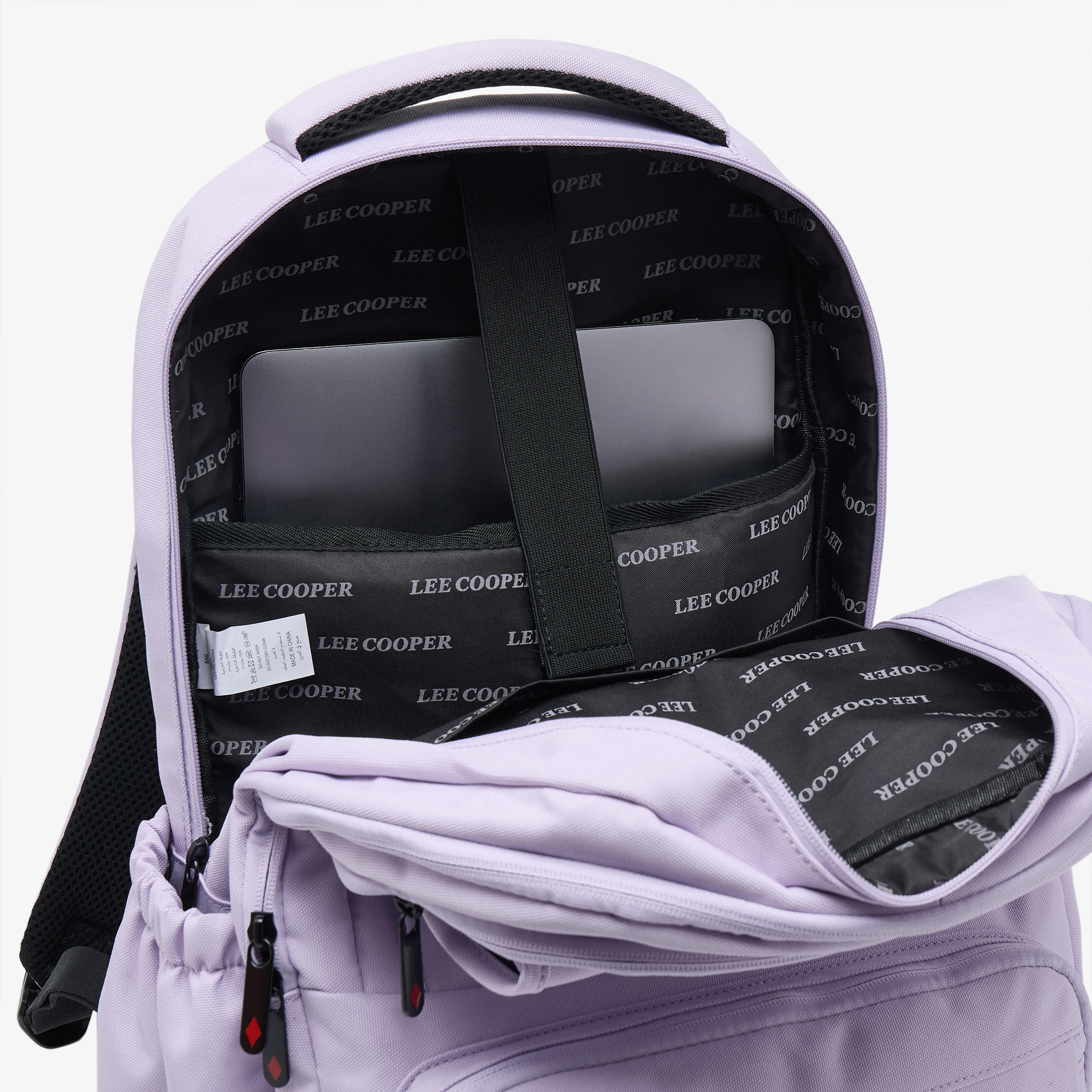 Lee Cooper Solid Backpack for Kids 13+ Years with Padded Straps-school-bagsandbackpacks-backpacks-image-4