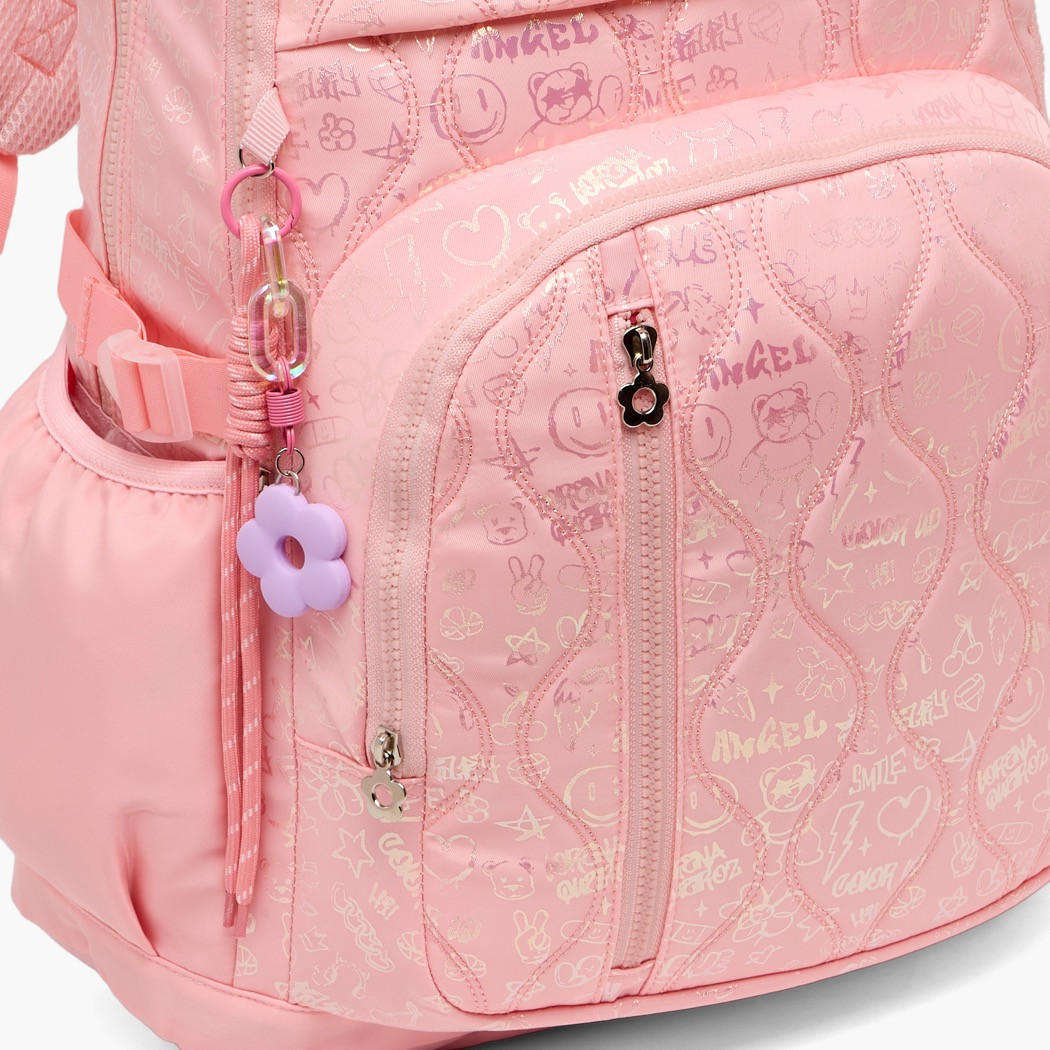Little Missy Printed Backpack for Girls 13+ Years with Padded Laptop Sleeve-school-bagsandbackpacks-backpacks-image-4