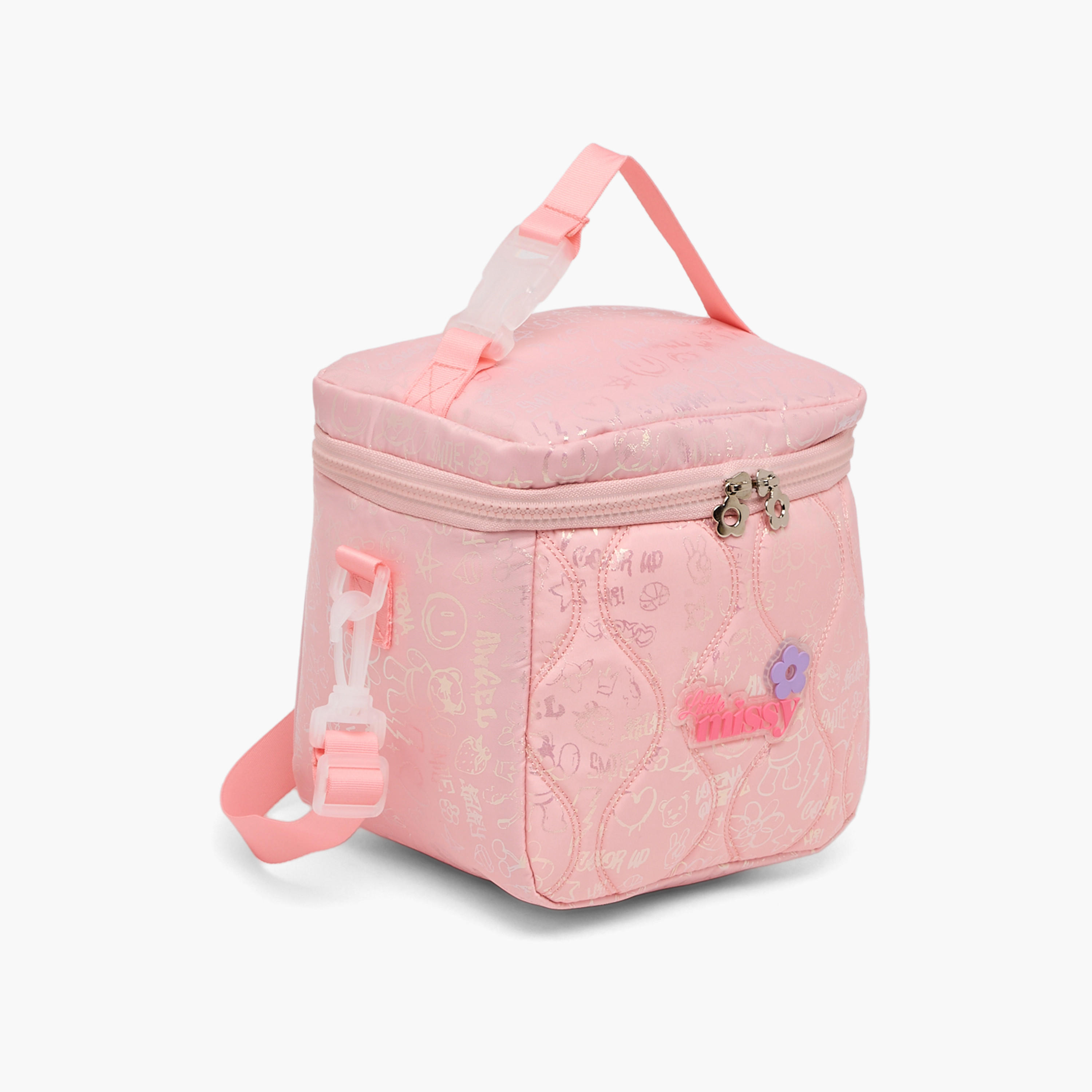 Little Missy Quilted Lunch Bag for Girls 13 Years+ with Detachable Strap-school-lunchessentials-lunchbags-image-3