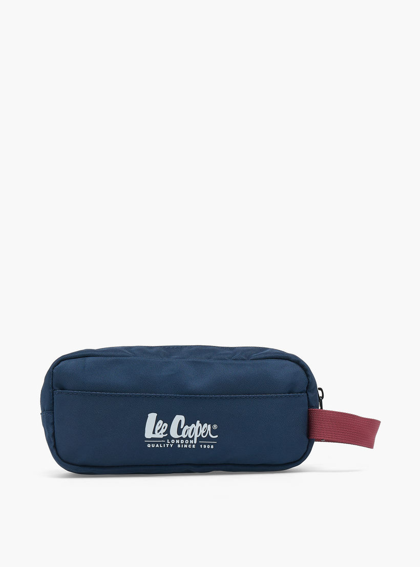 Lee Cooper Logo Print 3-Piece School Backpack for Kids 13+ Years with Lunch Bag and Pouch-school-bagsandbackpacks-backpacks-image-14