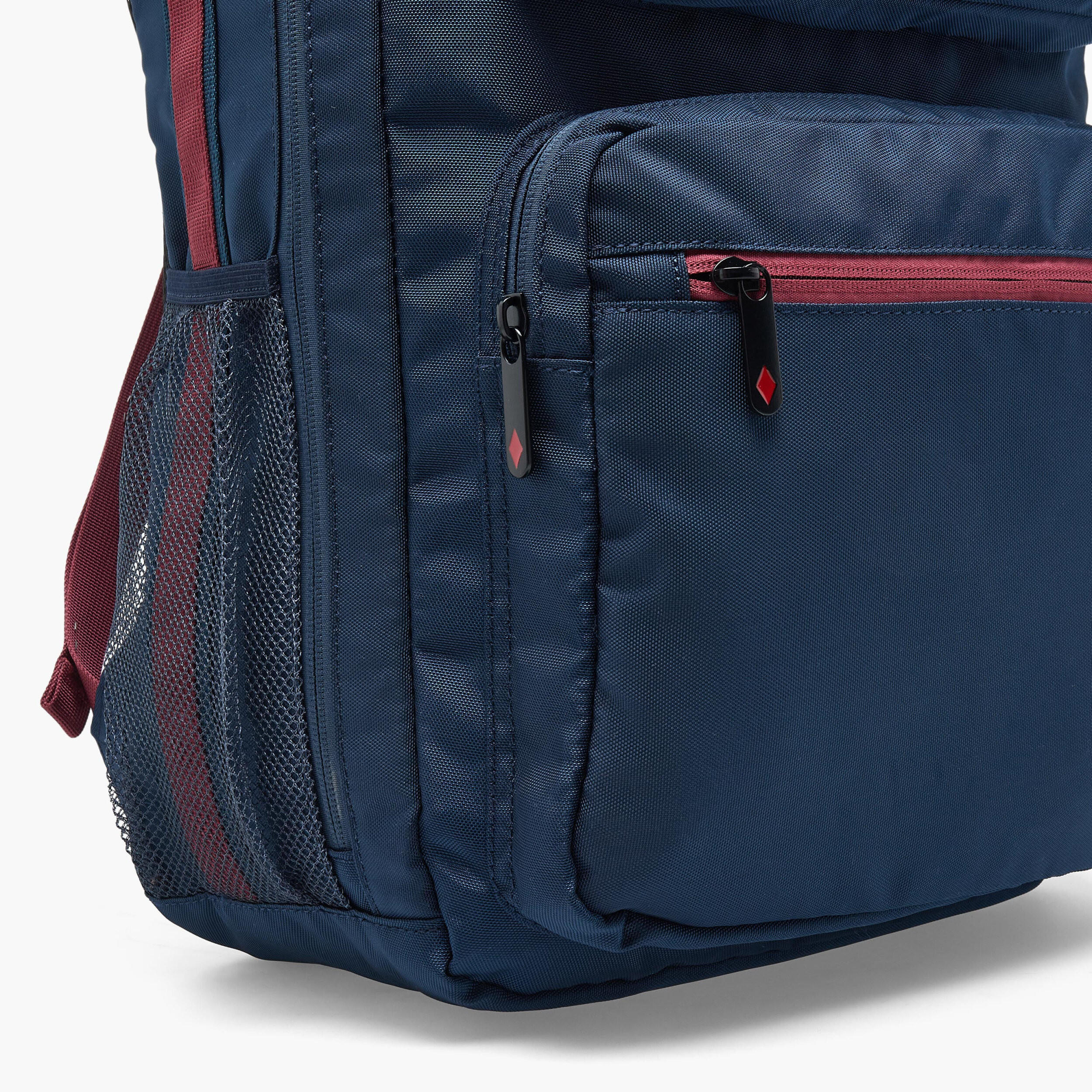 Lee Cooper Logo Print 3-Piece School Backpack for Kids 13+ Years with Lunch Bag and Pouch-school-bagsandbackpacks-backpacks-image-4