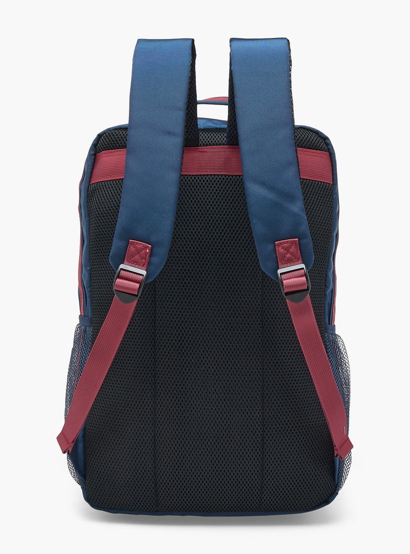 Lee Cooper Logo Print 3-Piece School Backpack for Kids 13+ Years with Lunch Bag and Pouch-school-bagsandbackpacks-backpacks-image-9
