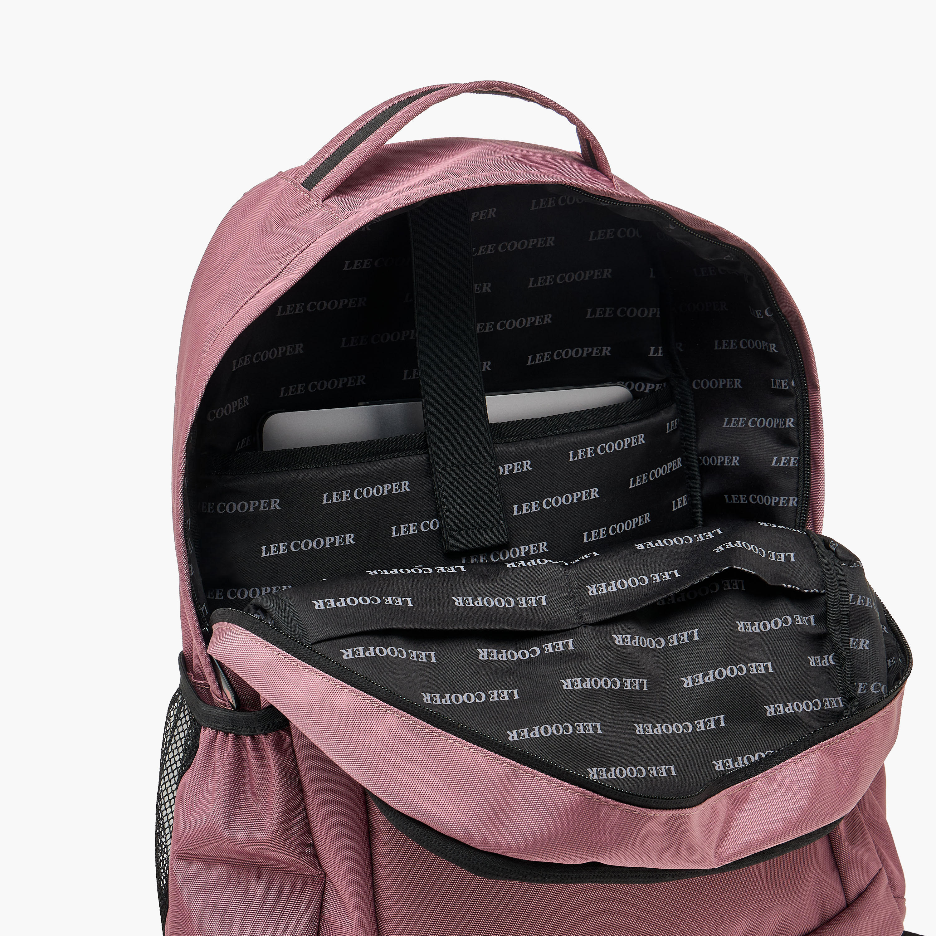 Lee Cooper Solid School Backpack for Kids 13 Years with Padded Shoulder Straps-boys-accessories-bagsandbackpacks-image-3