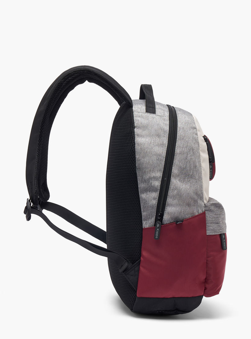 Kappa Colourblock Backpack for Kids 13 Years+ with Detachable Pouch-boys-accessories-bagsandbackpacks-image-6