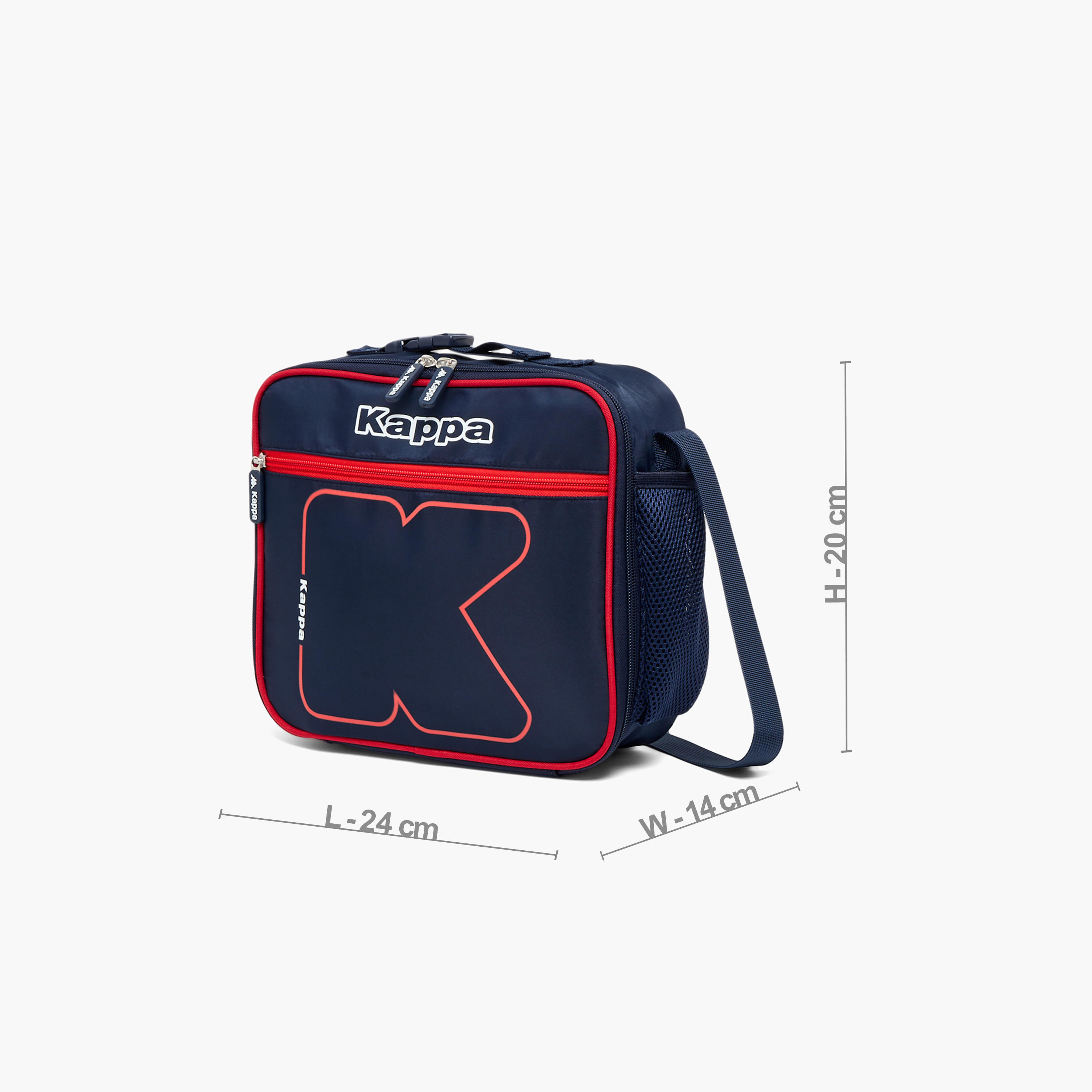 Kappa Logo Print 3-Piece School Backpack Set for Kids 13 Years+ with Lunch Bag and Pencil Pouch-school-bagsandbackpacks-backpacks-image-11
