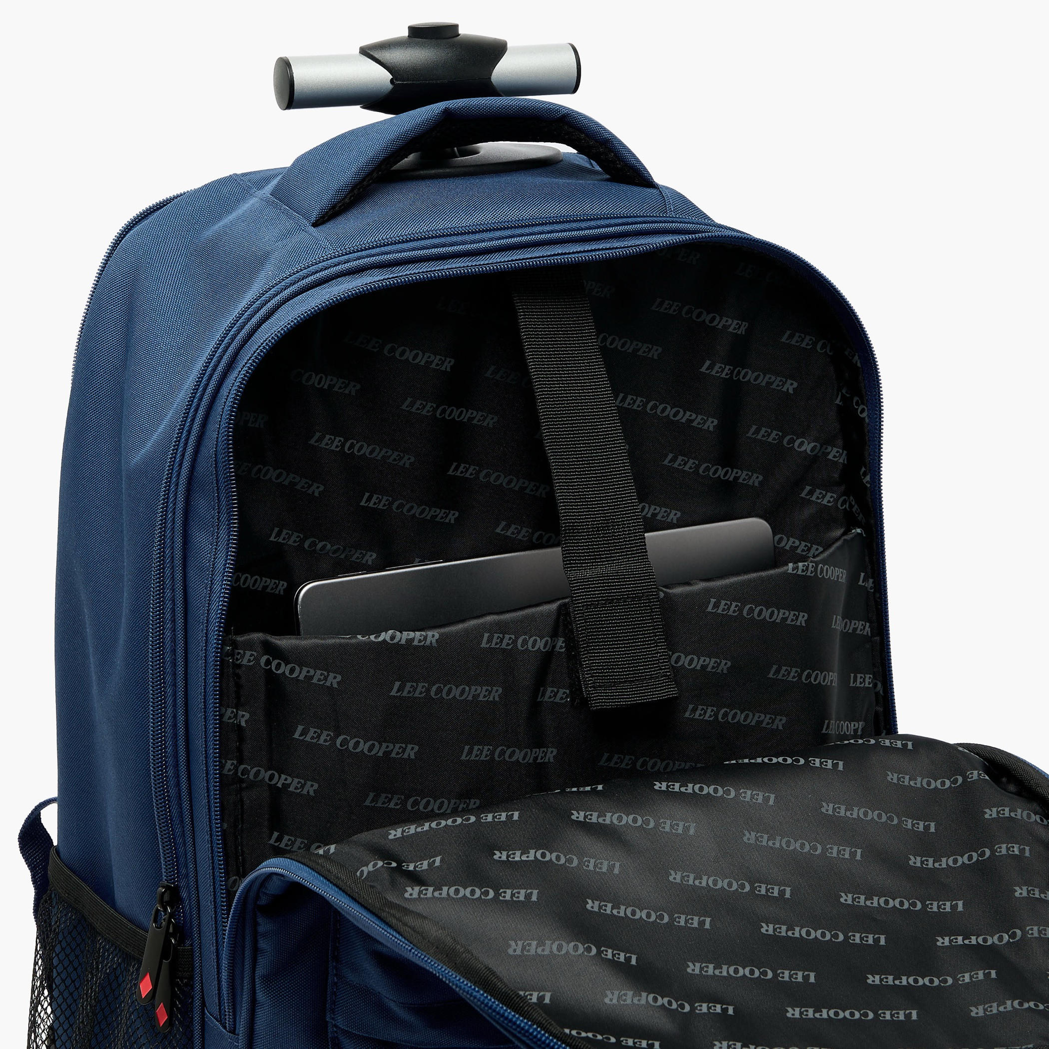 Lee Cooper Printed 3-Piece School Trolley Bag Set for Kids 13 Years+ with Lunch Bag and Pencil Pouch-school-bagsandbackpacks-backpacks-image-7